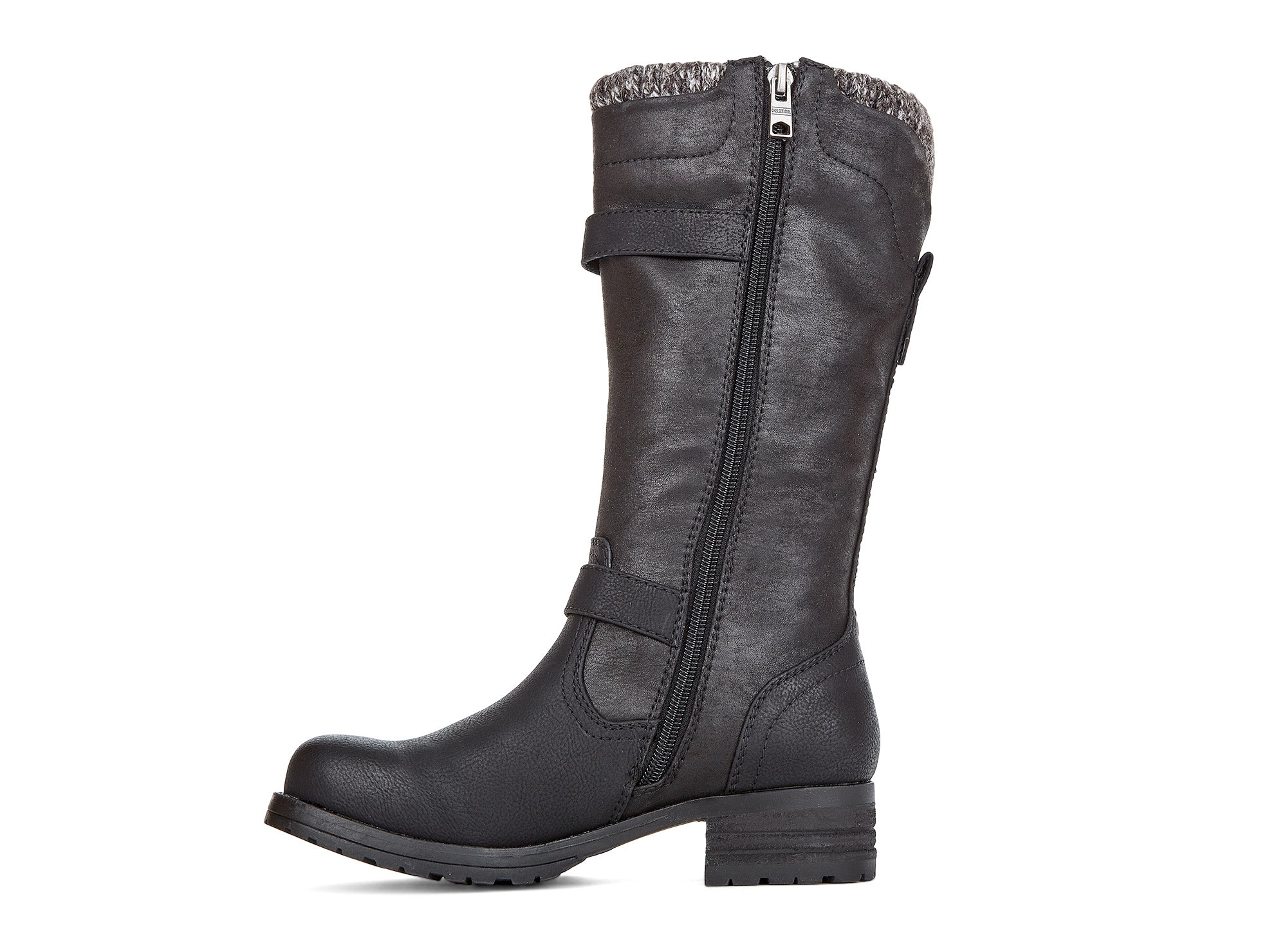 Yellow Shoes | Womens-Winter Boots-Casual-Med Shaft & Low Heel | Downhill |