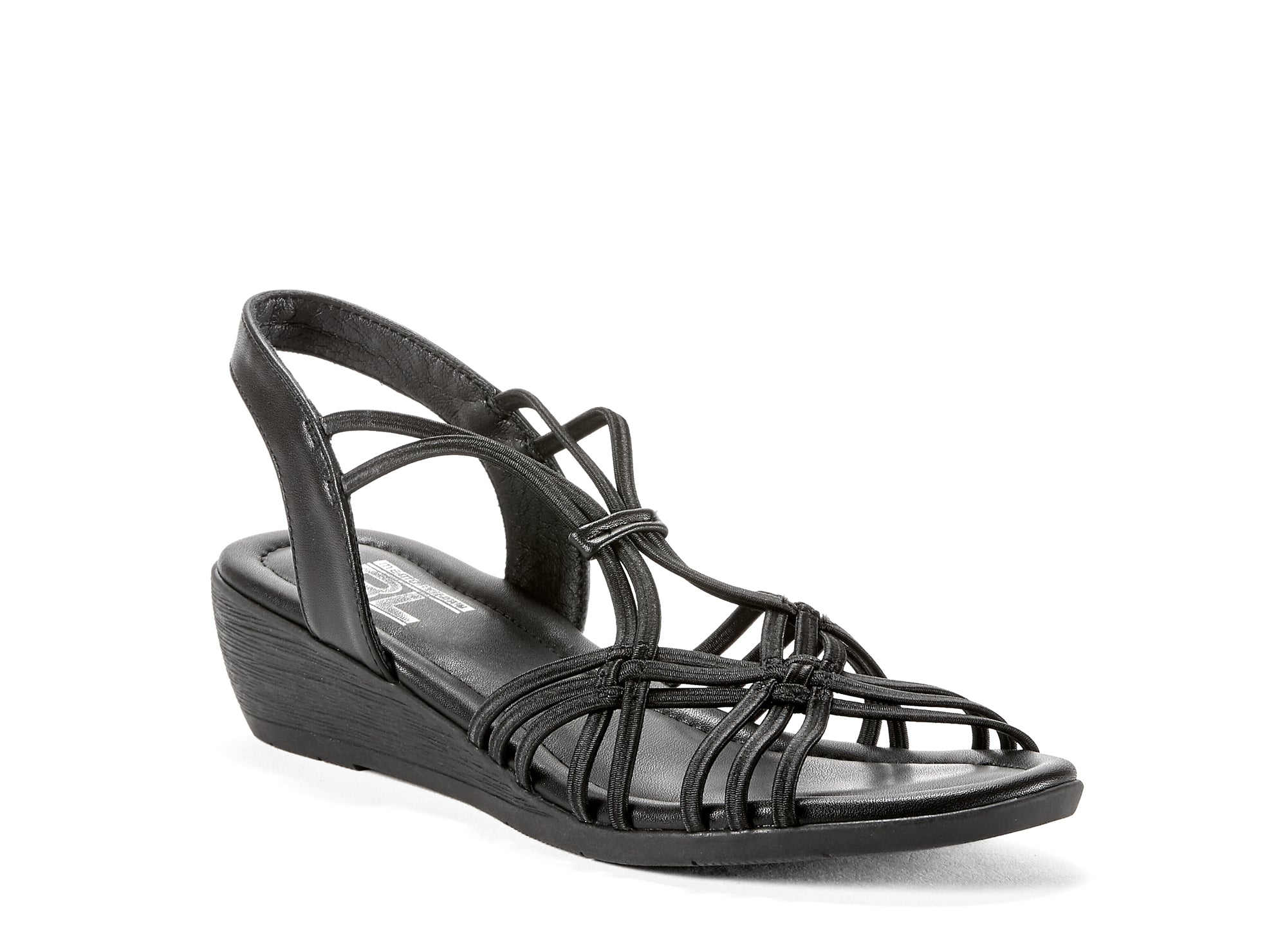 Yellow Shoes | Womens-Sandals-Comfort-Low Wedge/Ankle strap | 24 Comfort |