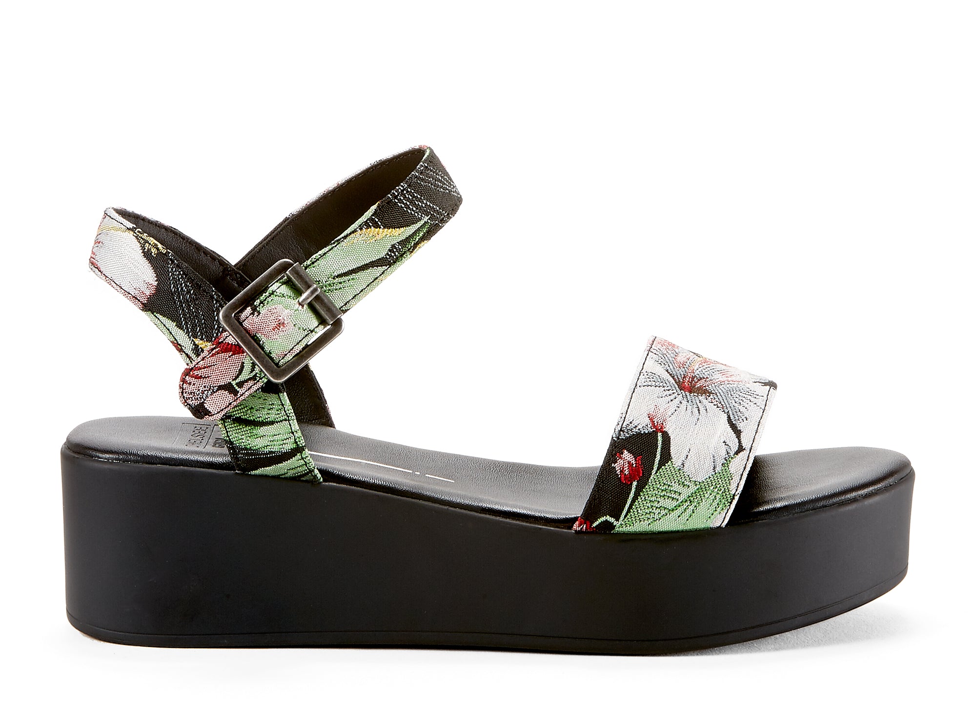 Yellow Shoes | Womens-Sandals-Casual-Med Wedge/Ankle strap | Elevate T |