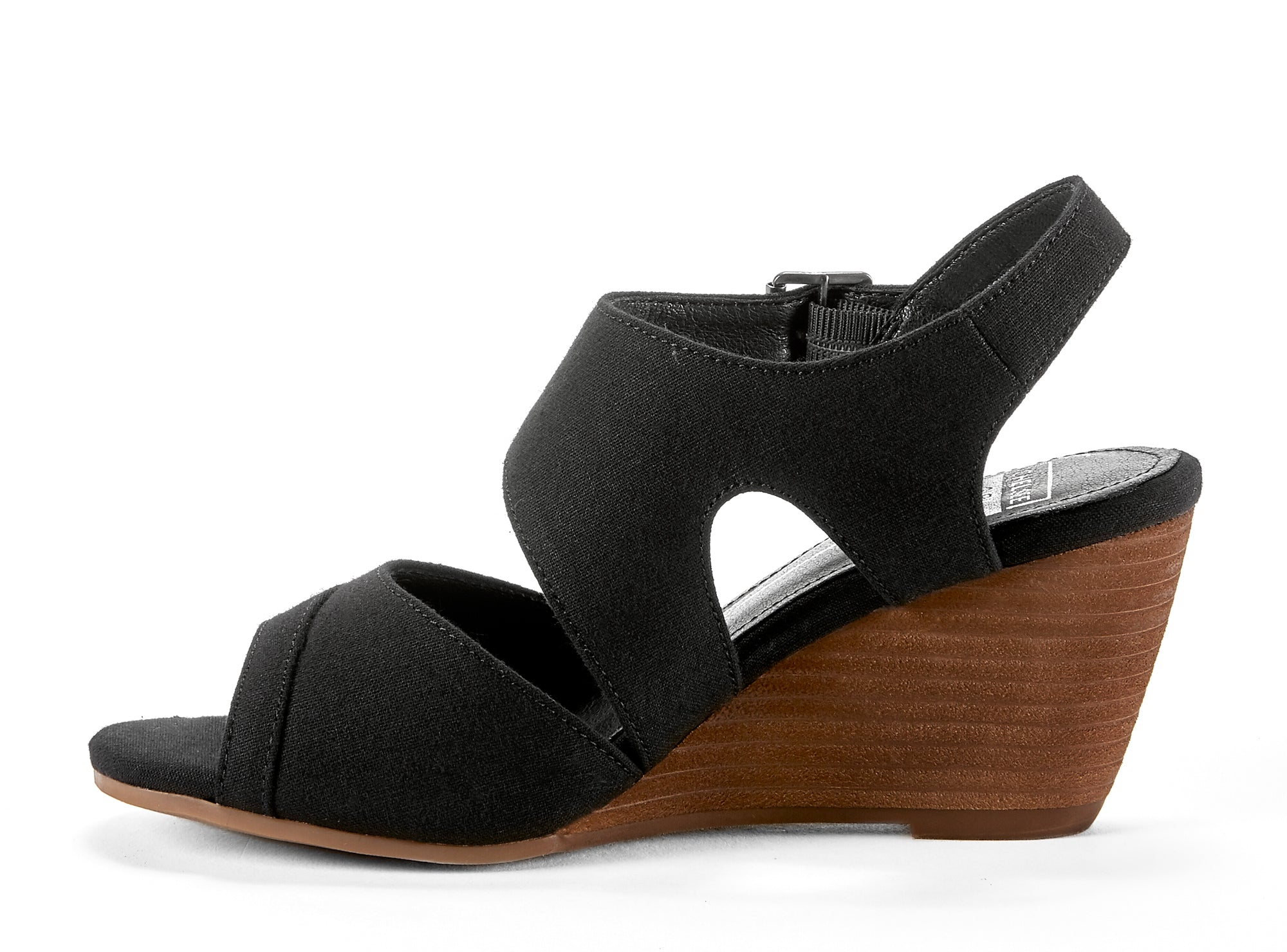 Yellow Shoes | Womens-Sandals-Dress-Med Wedge/Ankle strap | Moonlight |