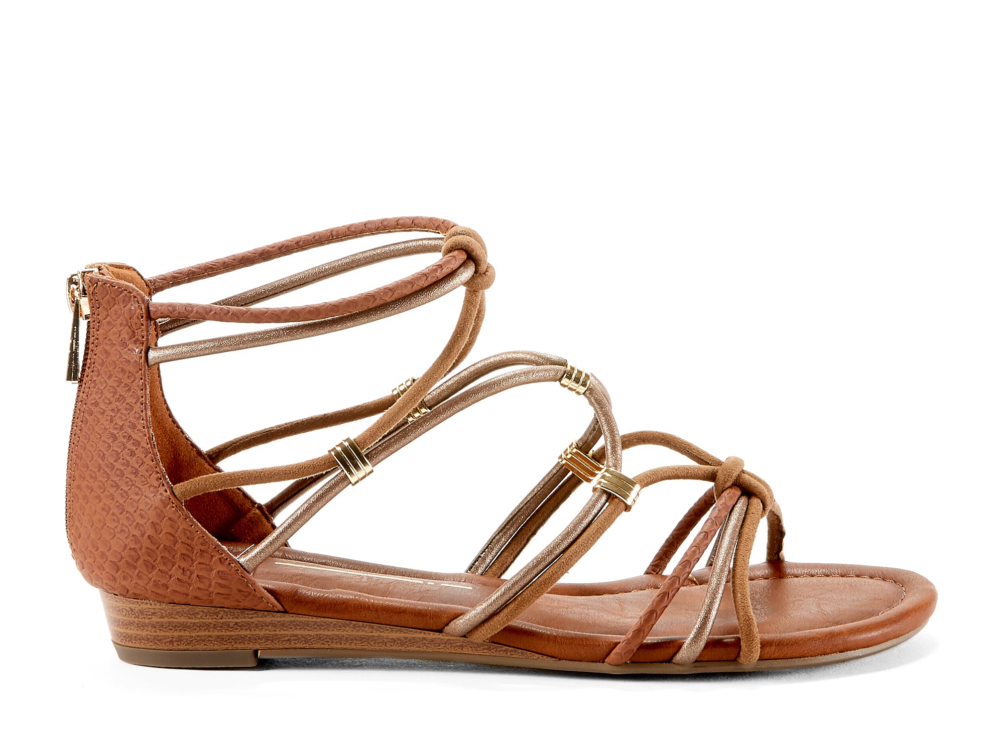 Yellow Shoes | Womens-Sandals-Casual-Low Wedge/Ankle strap | Prelude |