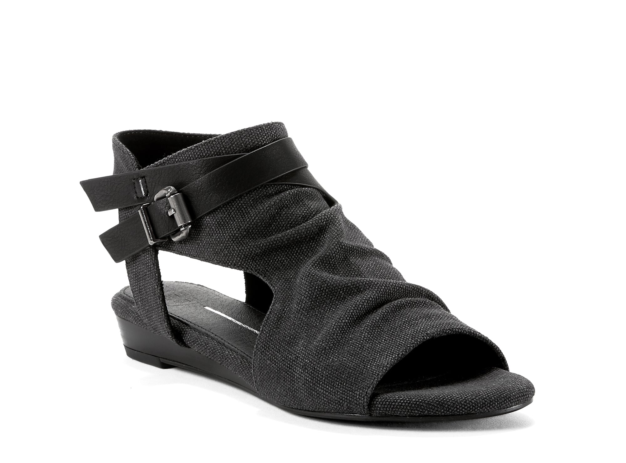 Yellow Shoes | Womens-Sandals-Casual-Low Wedge/Ankle strap | Maize |