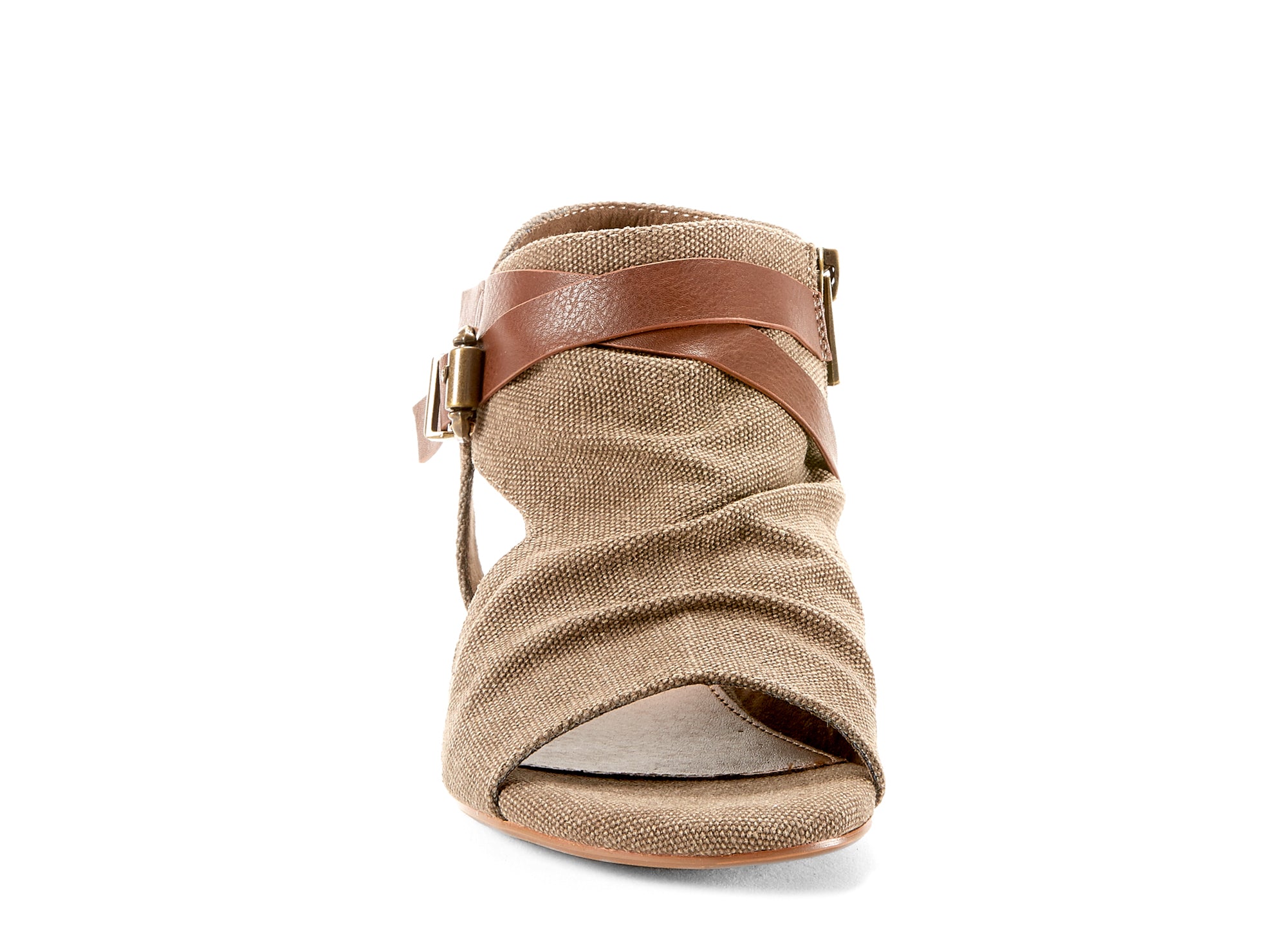 Yellow Shoes | Womens-Sandals-Casual-Low Wedge/Ankle strap | Maize |