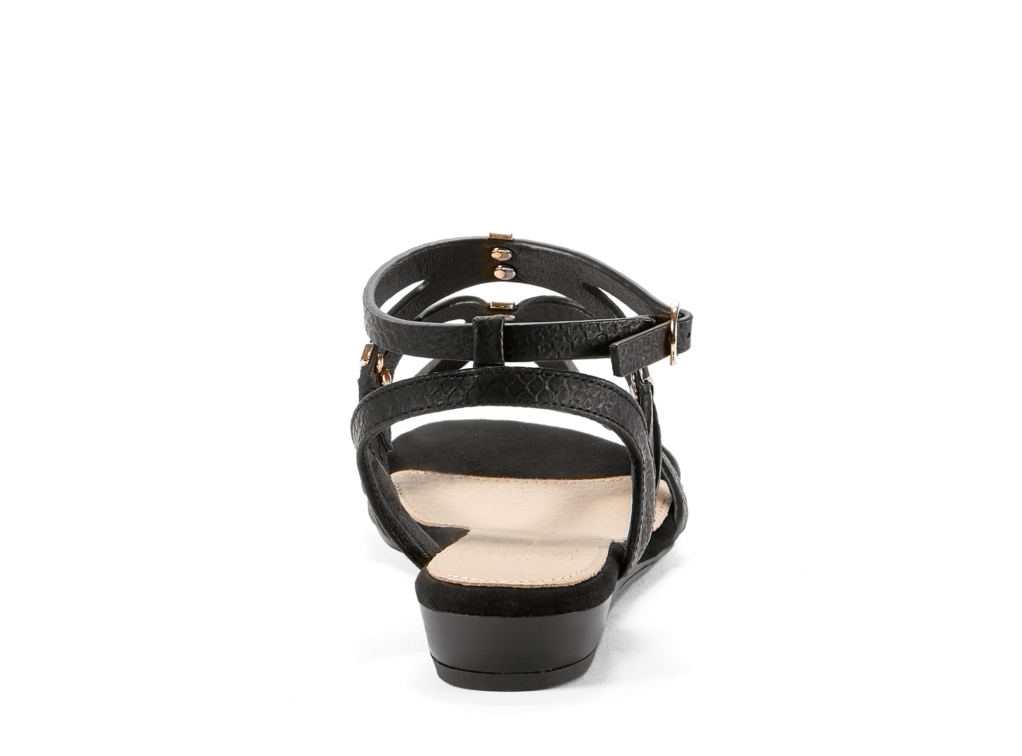 Yellow Shoes | Womens-Sandals-Casual-Low Wedge/Ankle strap | Haldi |
