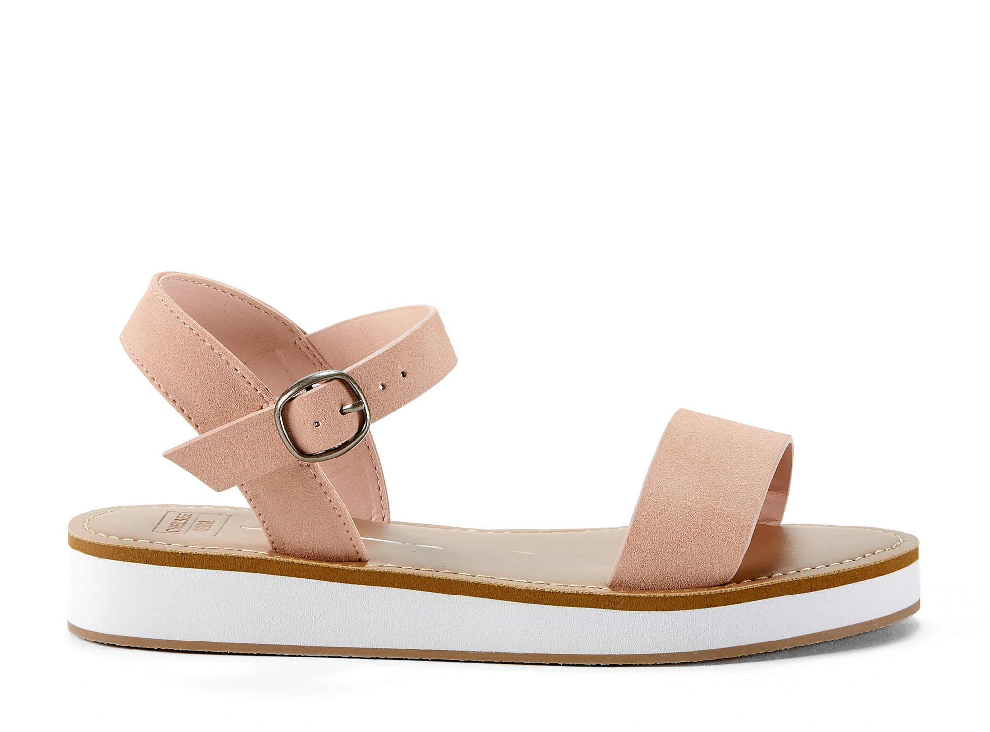 Yellow Shoes | Womens-Sandals-Casual-Flat/Ankle strap | Statement |