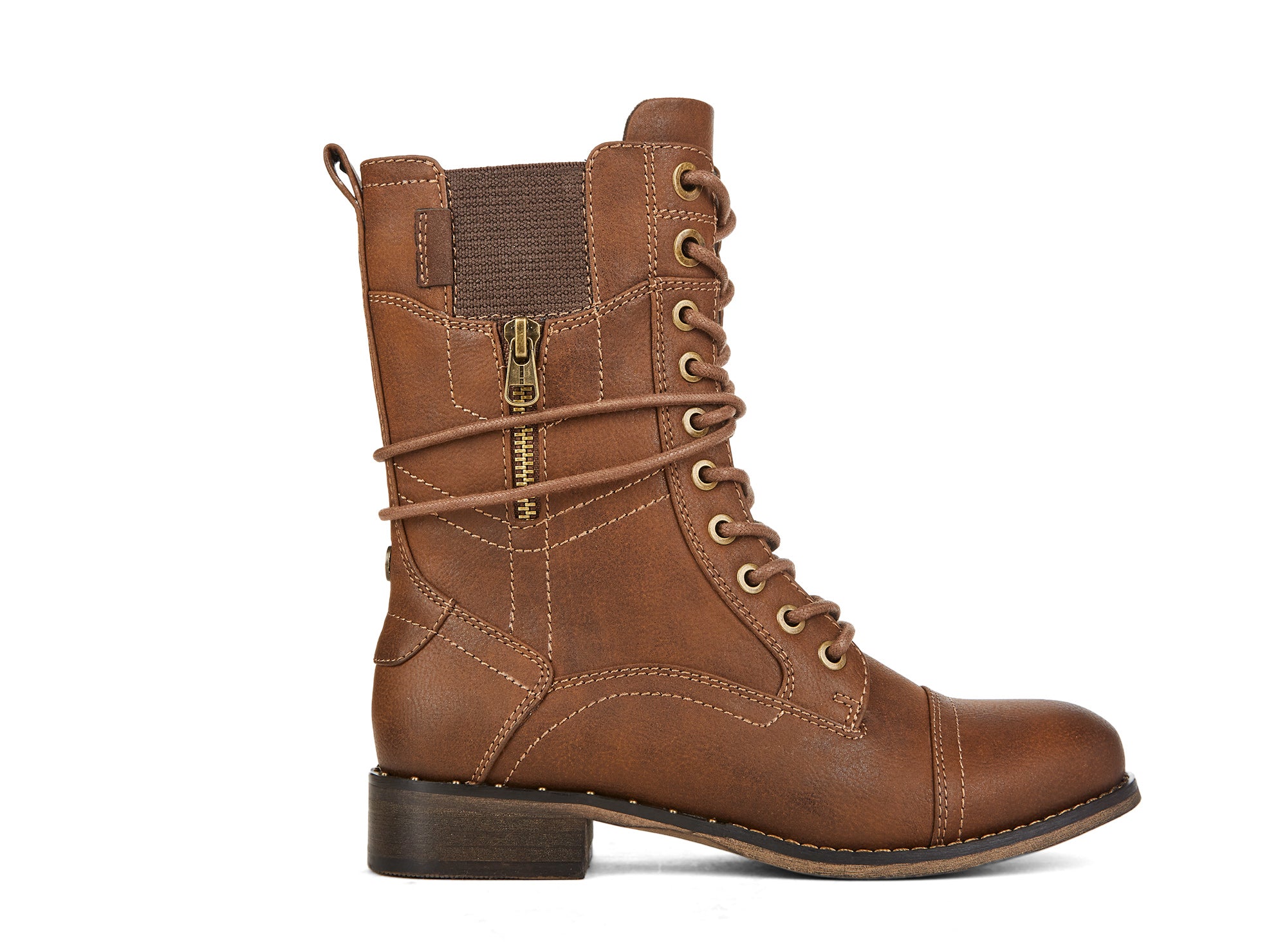 Yellow Shoes | Womens-Light Boots-Casual-Med Shaft & Low Heel | Revolutionn |