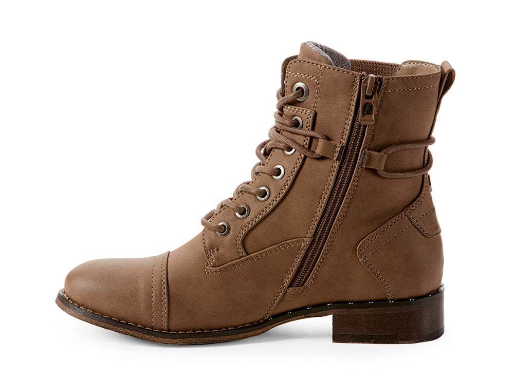 Yellow Shoes | Womens-Light Boots-Casual-Low Shaft & Low Heel | Divisionn |