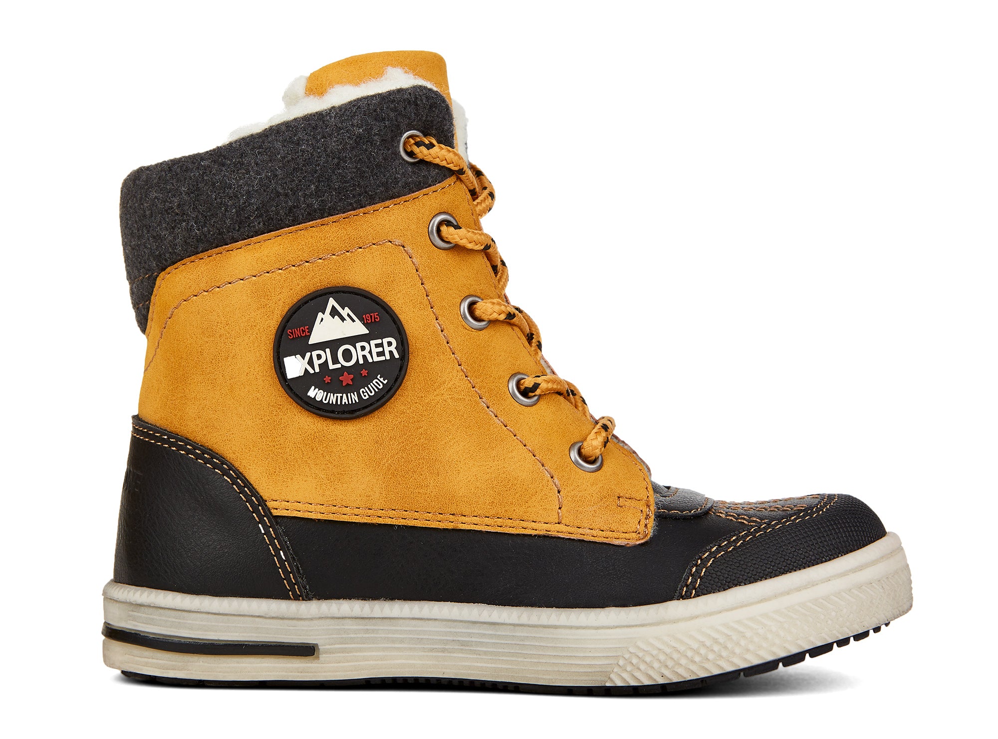 Yellow Shoes | Toddler-Winter Boots-Boys-Laced | Climate |