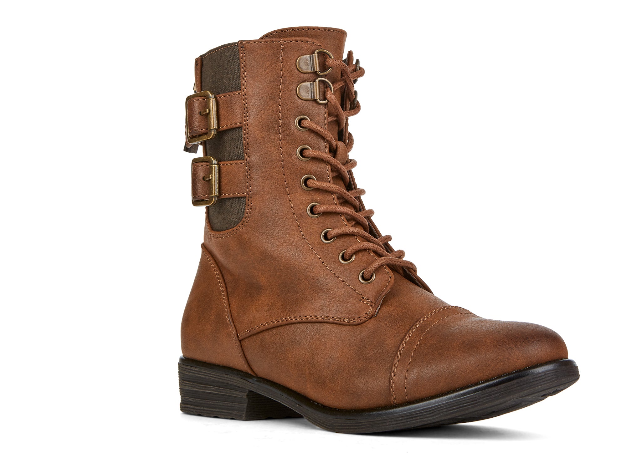 Yellow Shoes | Missy-Light Boots-Casual-Flat & Med. Shaft | Chestnut Jr |