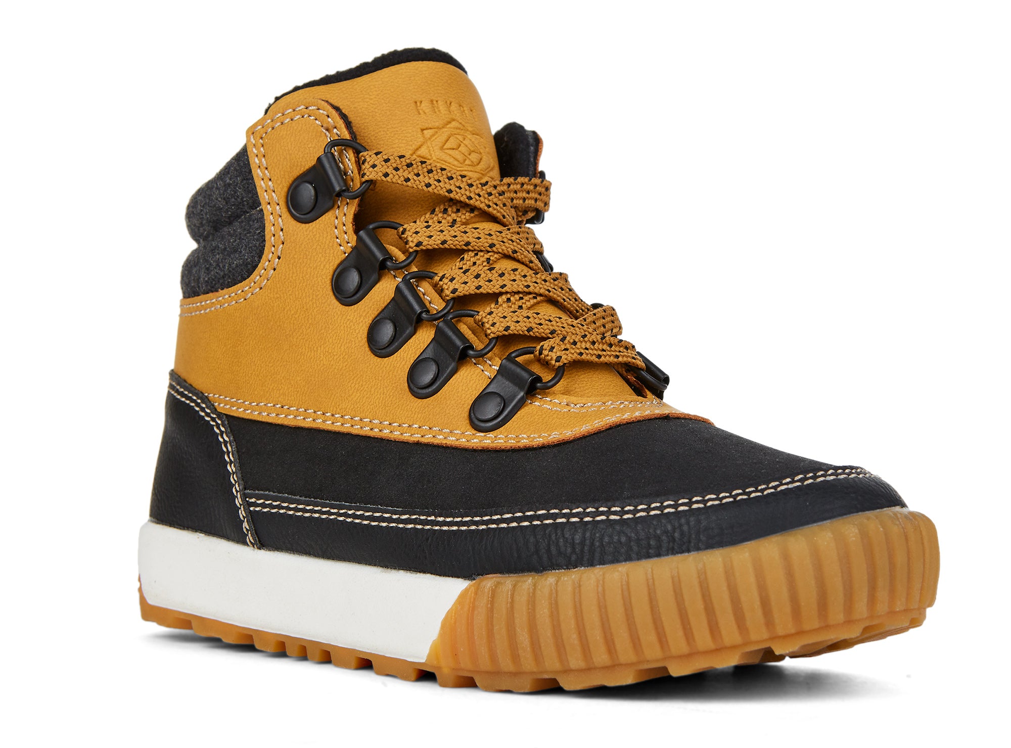Yellow Shoes | Boys-Light Boots-Casual-Laced | Dripper |