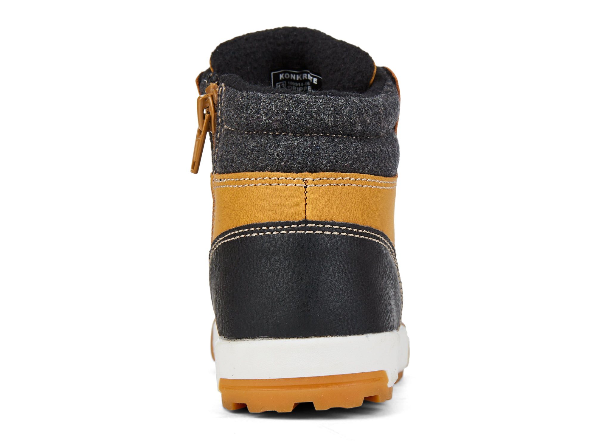 Yellow Shoes | Boys-Light Boots-Casual-Laced | Dripper |