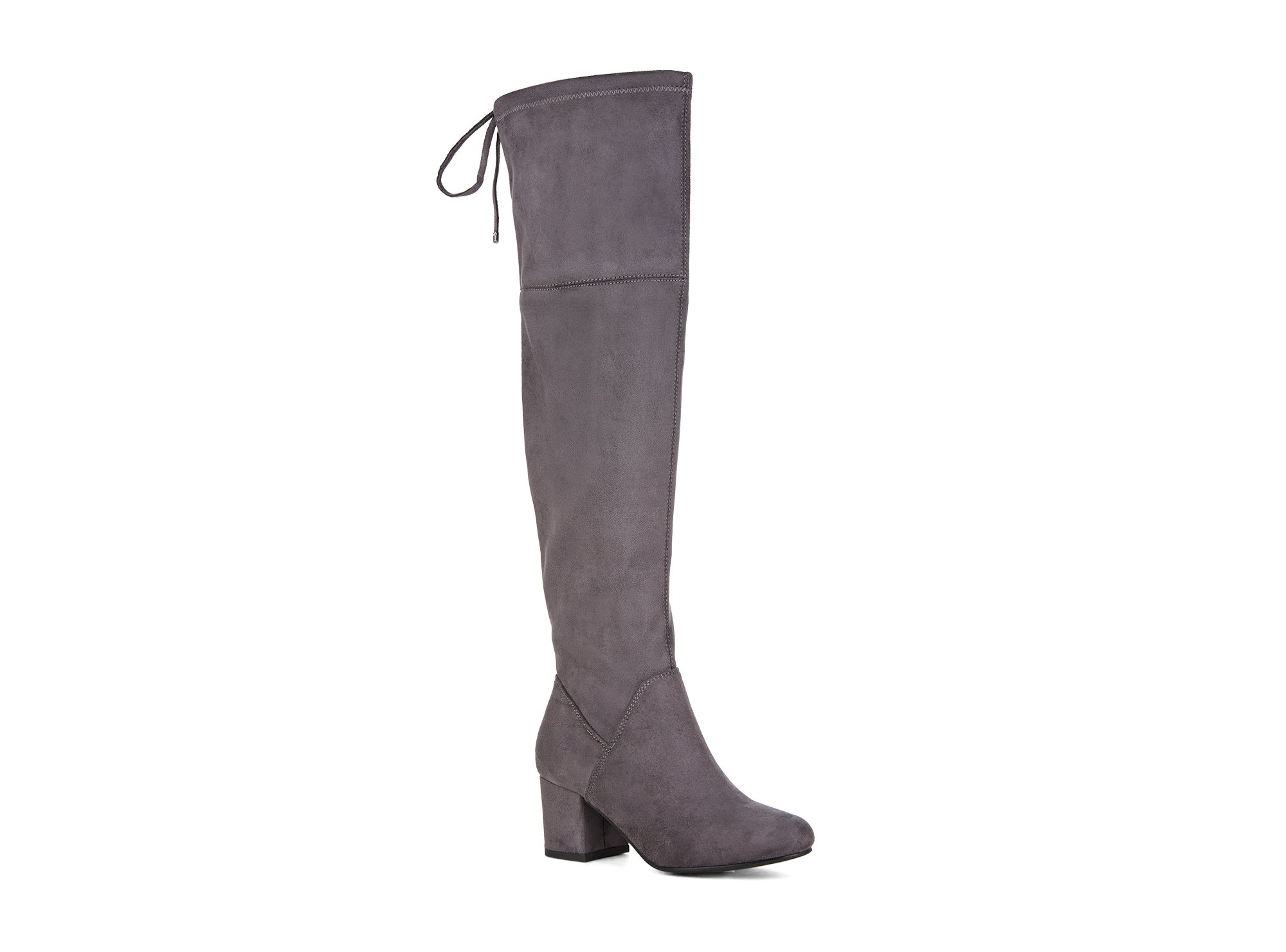 Yellow Shoes | Womens-Light Boots-Dress-High Shaft & Med Heel | Finding |