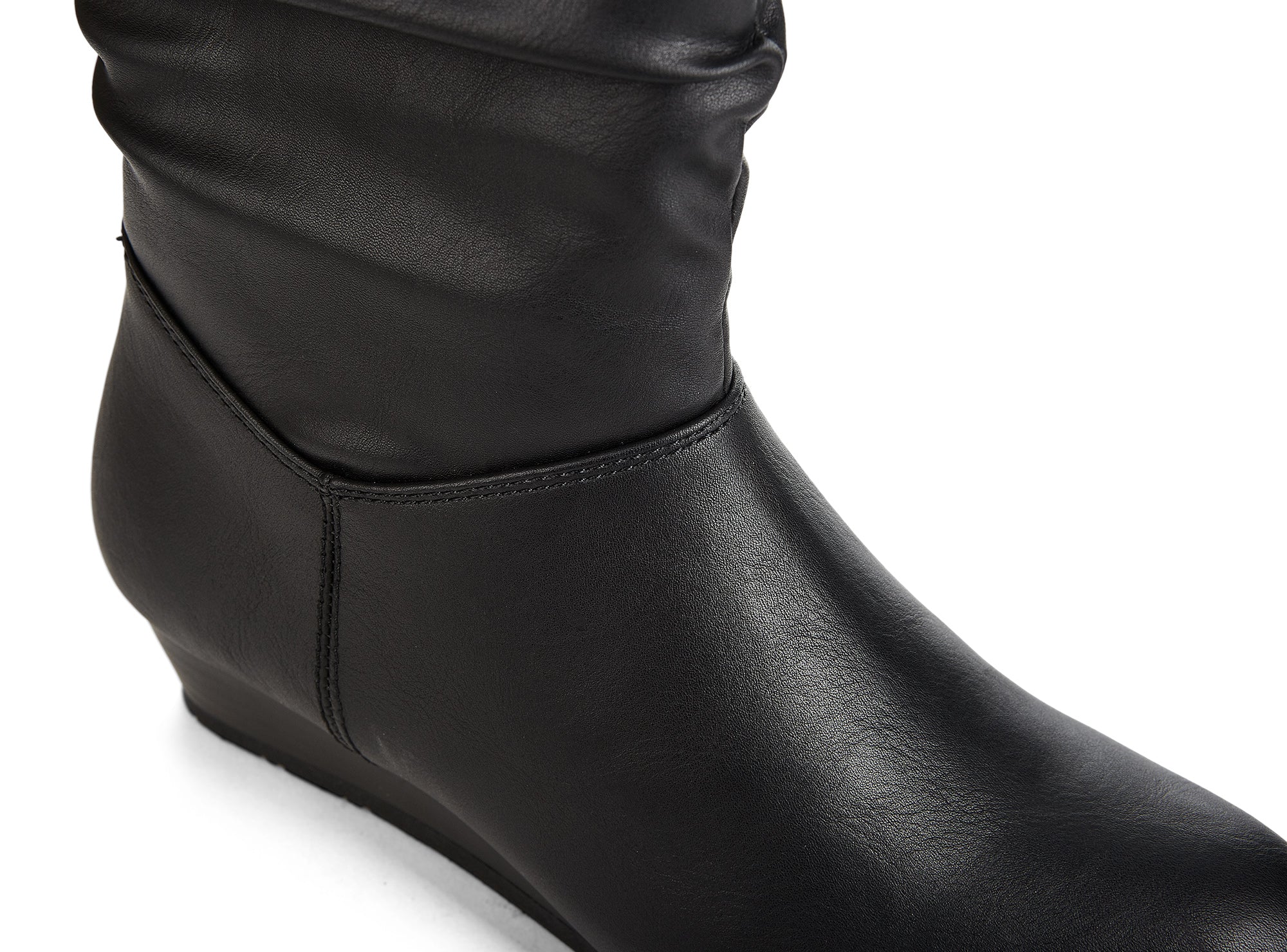 Yellow Shoes | Womens-Light Boots-Dress-Med Shaft & Low Wedge | Witness |