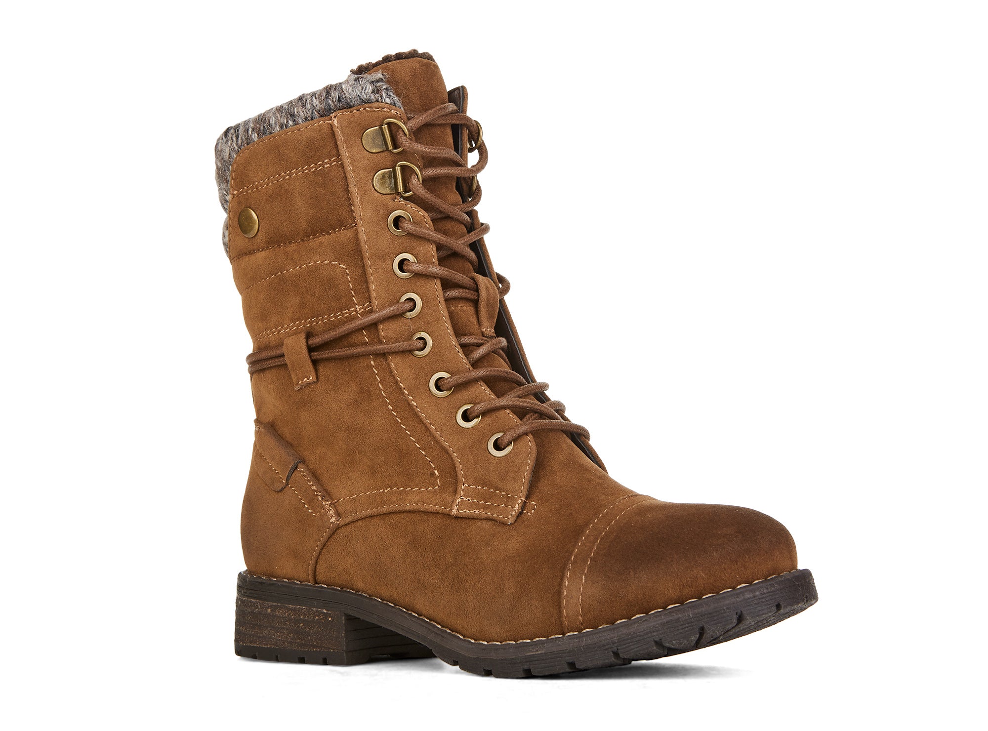 Yellow Shoes | Womens-Winter Boots-Casual-Low Shaft & Low Heel | Nationale |