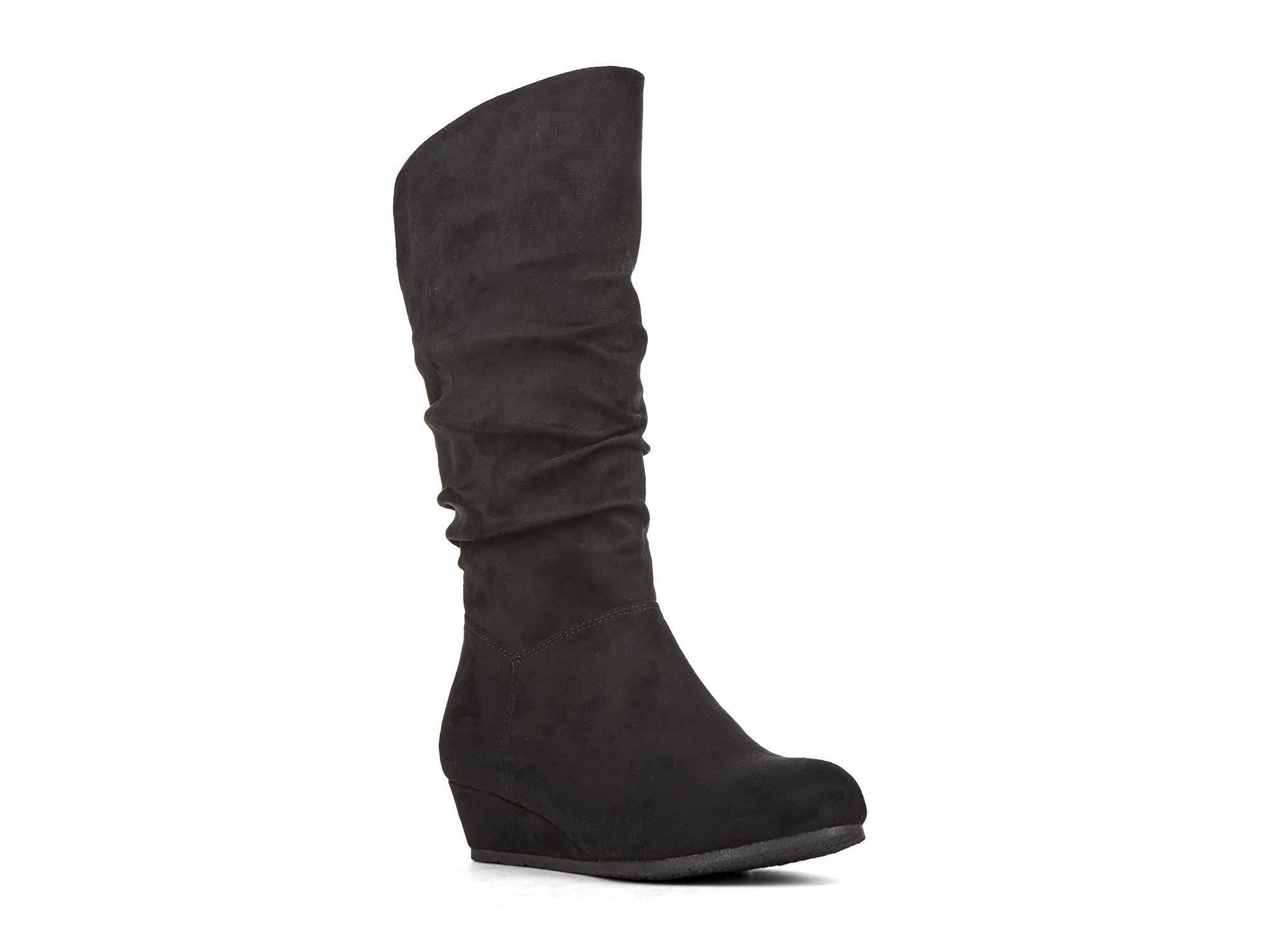 Yellow Shoes | Womens-Light Boots-Dress-Med Shaft & Low Wedge | Witness T |