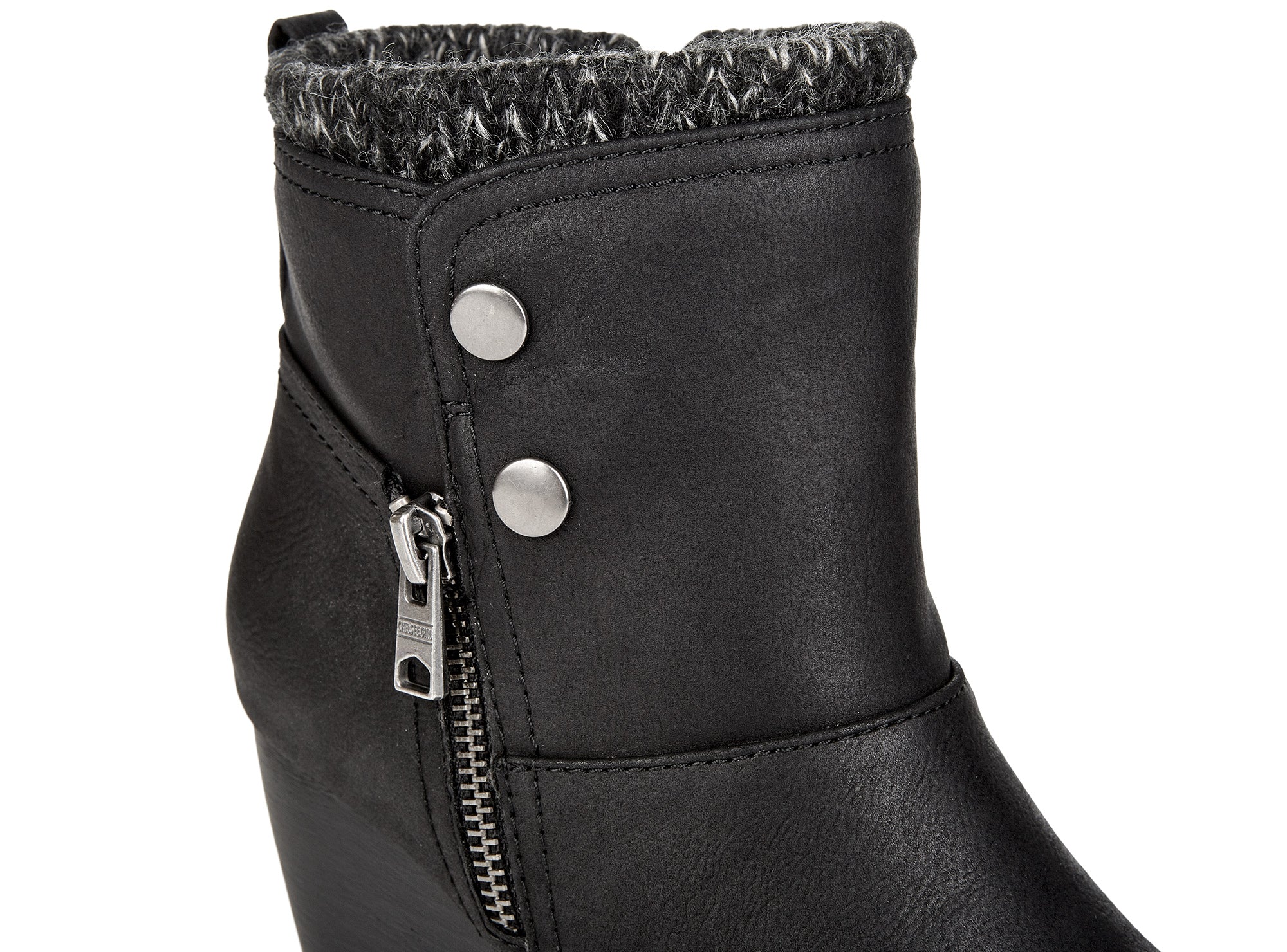 Yellow Shoes | Womens-Winter Boots-Casual-Low Shaft & Med Wedge | Willows |