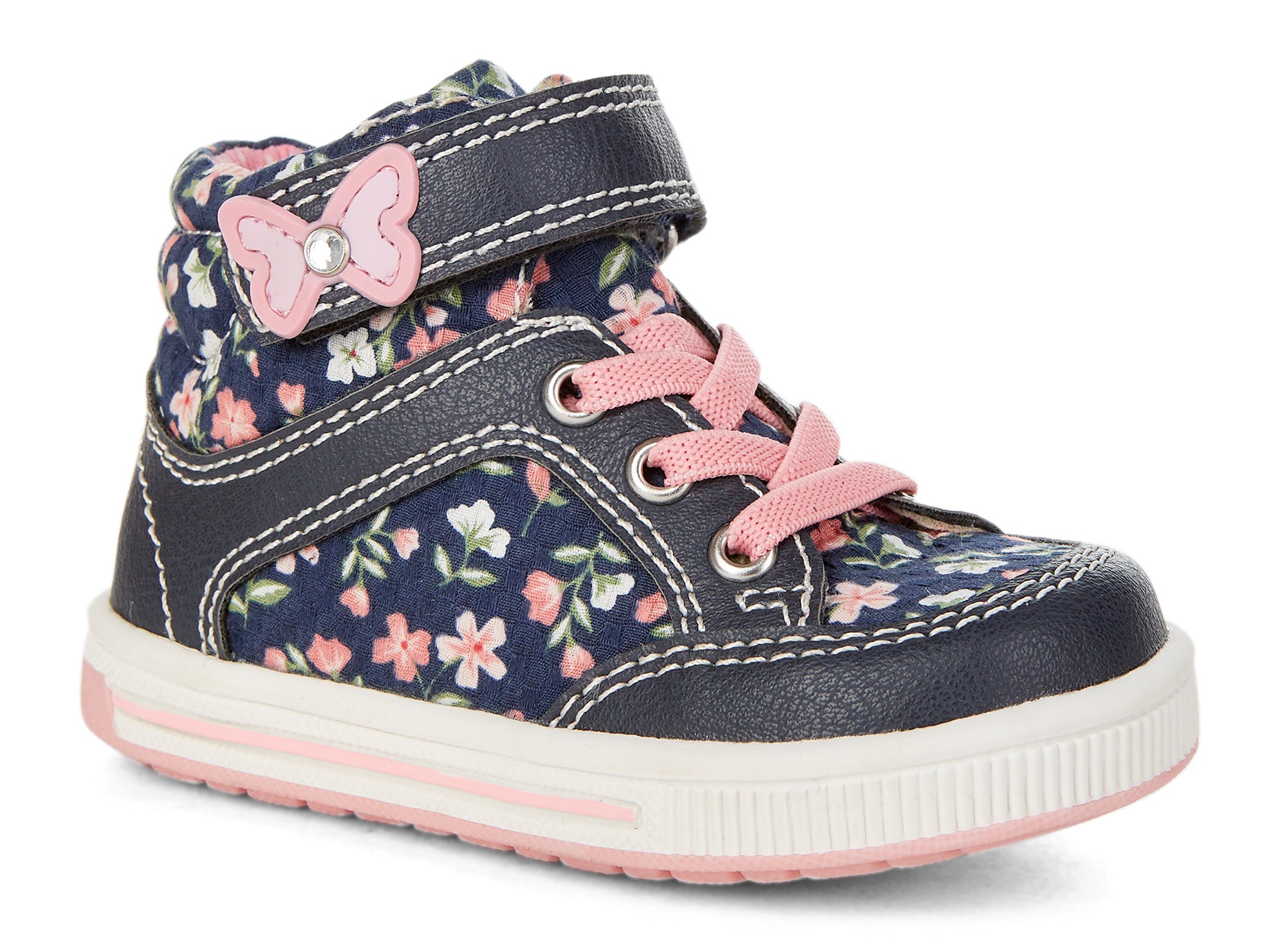 Yellow Shoes | Baby-Bootie-Girls-Velcro | Juliet |