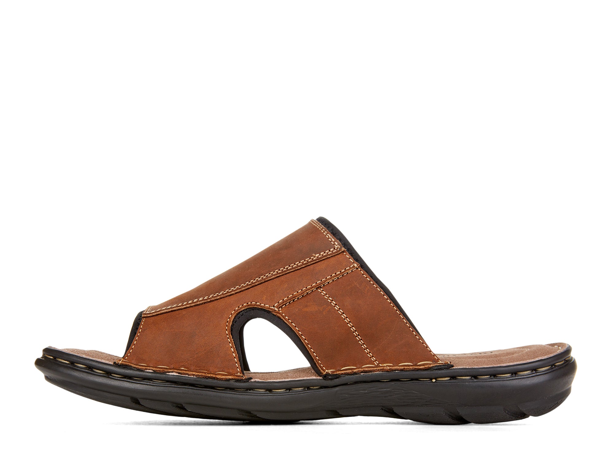 Yellow Shoes | Mens-Sandals-Dress-Slide | Rogann |