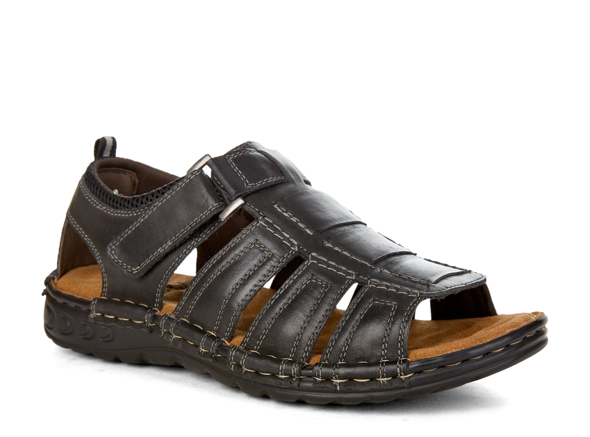 Yellow Shoes | Mens-Sandals-Casual-Fisherman | Coastline |