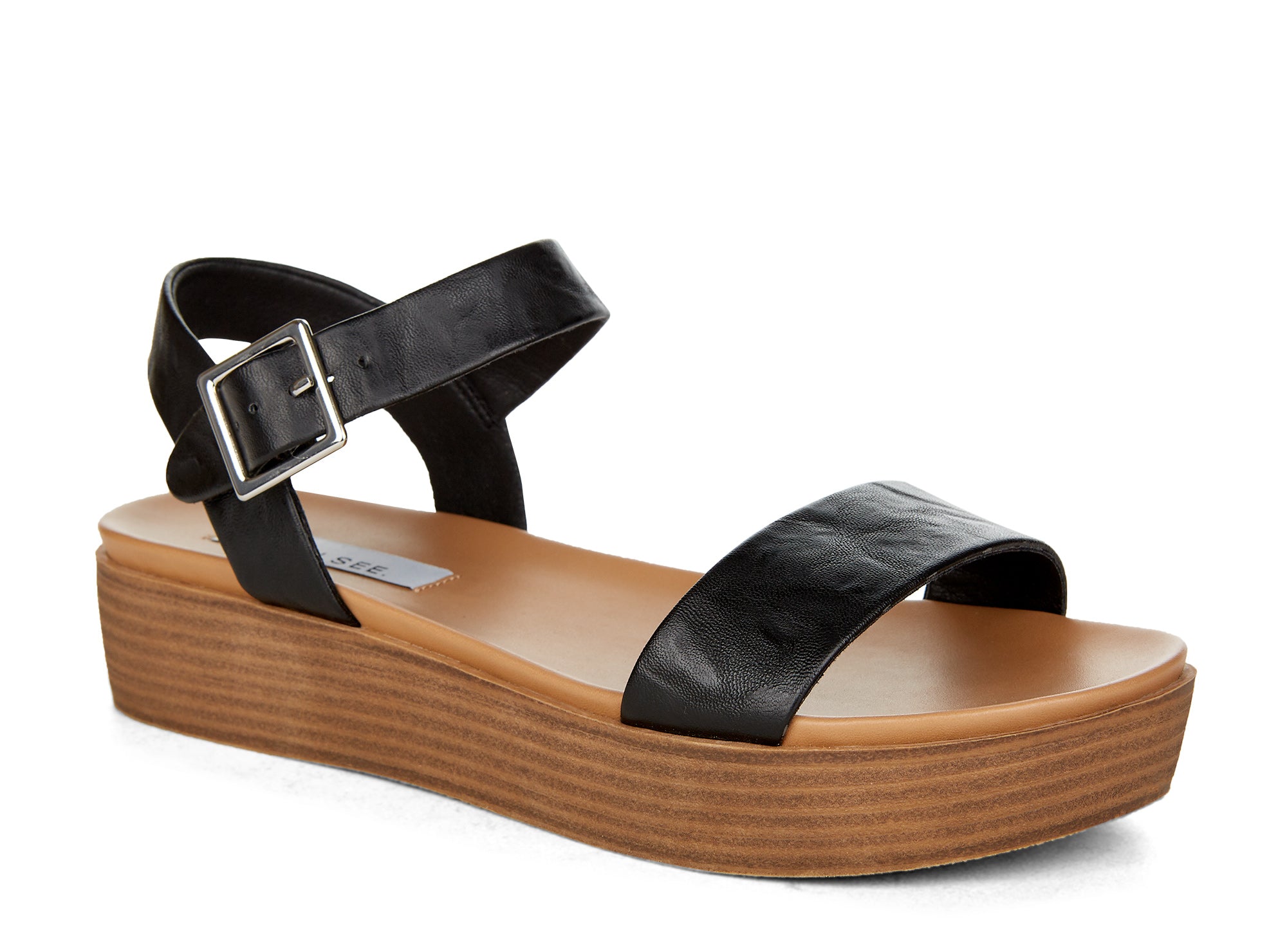 Yellow Shoes | Womens-Sandals-Casual-Flat/Ankle strap | Realm |