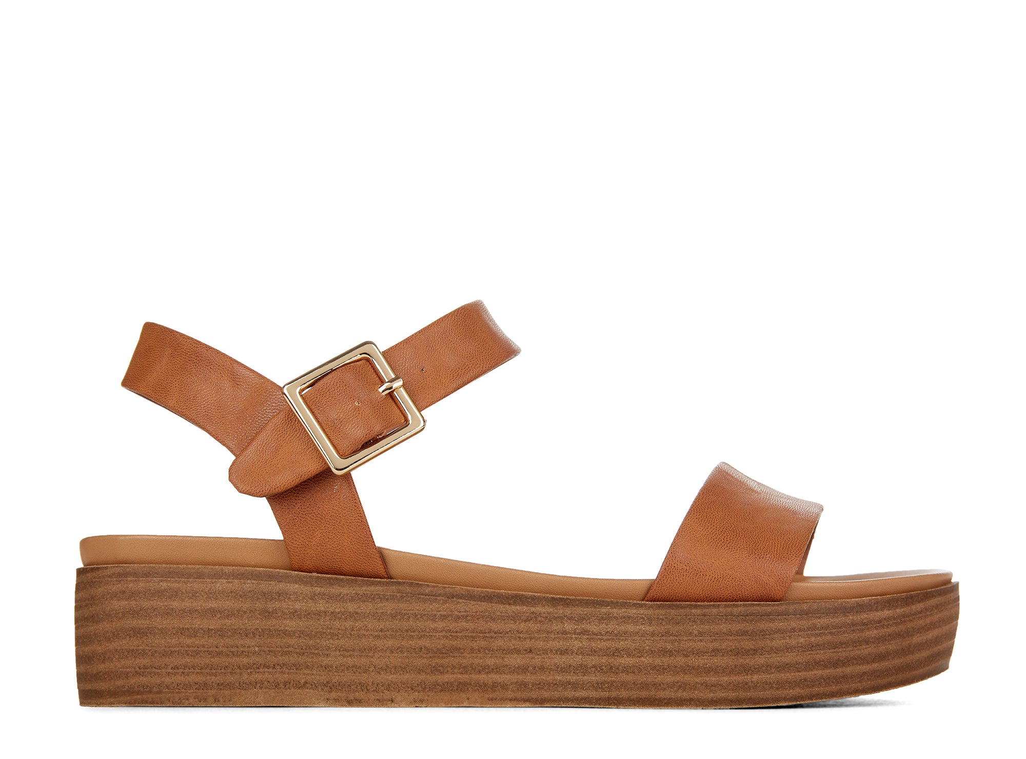 Yellow Shoes | Womens-Sandals-Casual-Flat/Ankle strap | Realm |