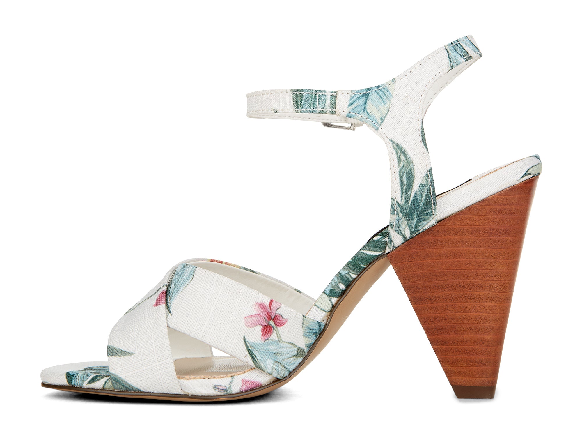 Yellow Shoes | Womens-Sandals-Dress-Med Heel/Ankle strap | Dulcis |