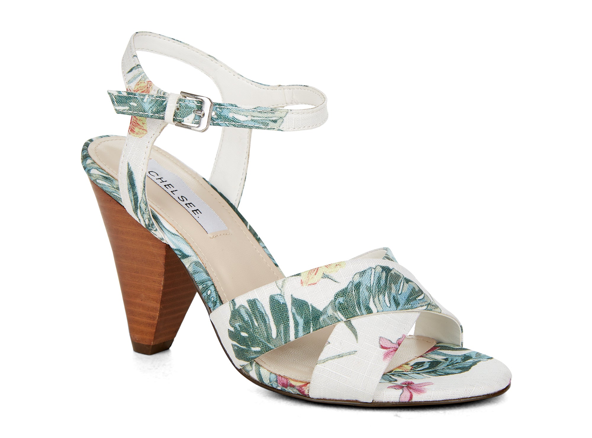 Yellow Shoes | Womens-Sandals-Dress-Med Heel/Ankle strap | Dulcis |