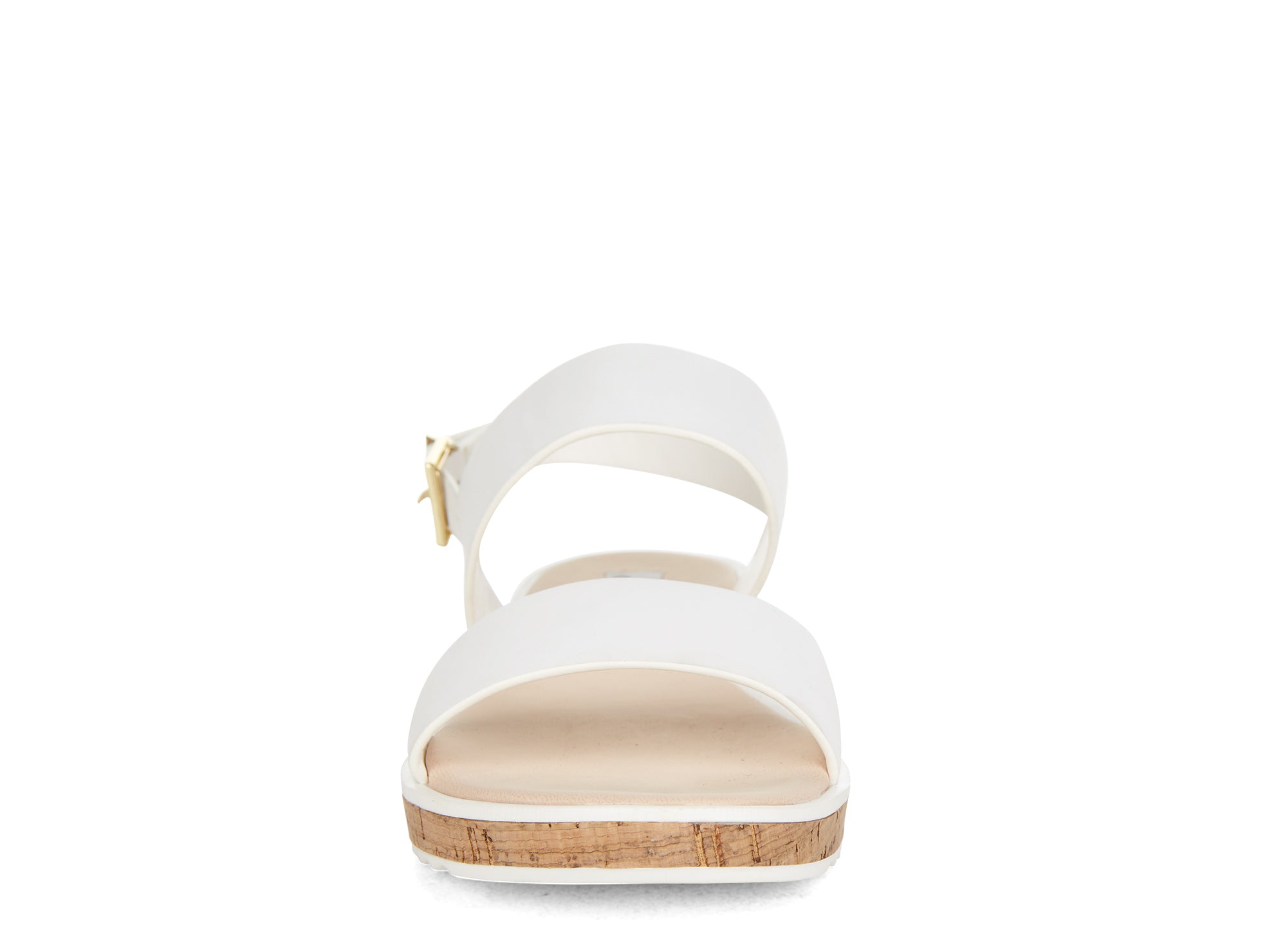 Yellow Shoes | Womens-Sandals-Casual-Low Wedge/Ankle strap | Malena |