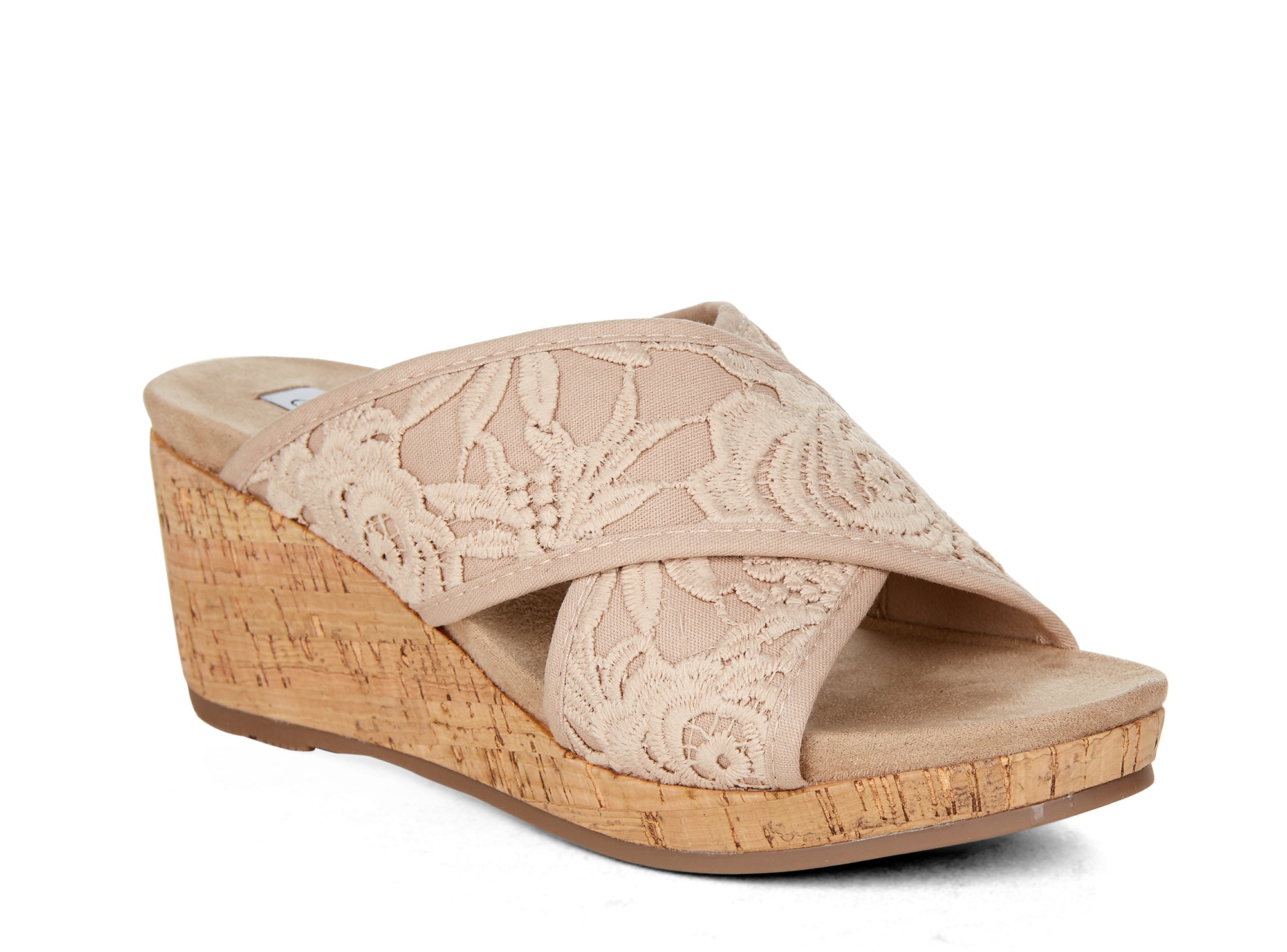 Yellow Shoes | Womens-Sandals-Casual-Med Wedge/Slide | Monolith |