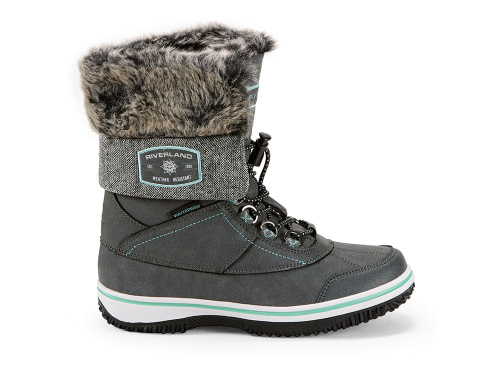 Yellow Shoes | Missy-Winter Boots-Casual-Flat & Med. Shaft | Freezia |
