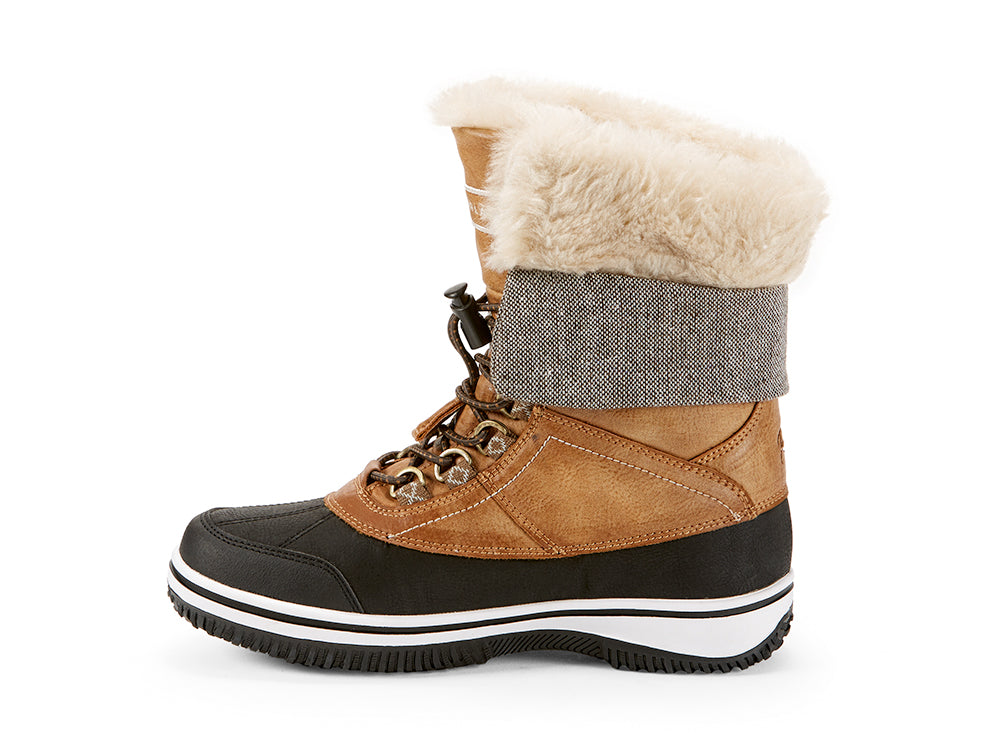 Yellow Shoes | Missy-Winter Boots-Casual-Flat & Med. Shaft | Freezia |
