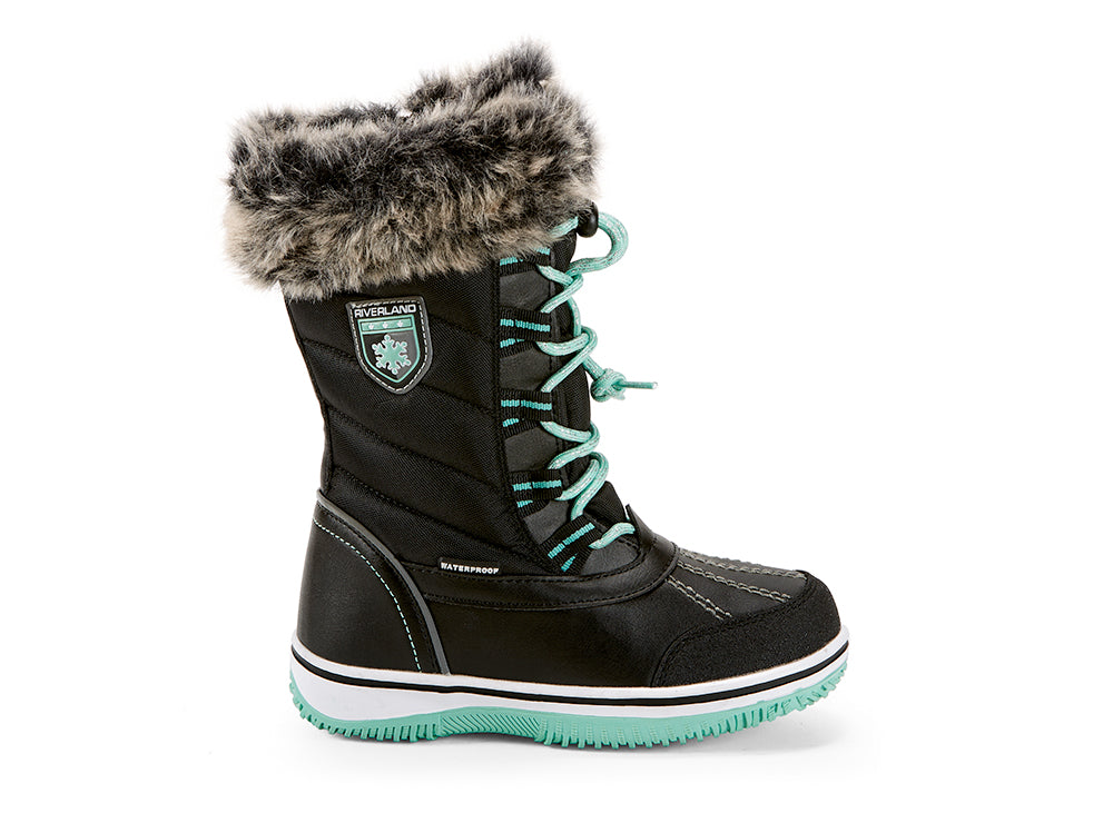 Yellow Shoes | Youth-Winter Boots-Girls-Laced | Subzero |
