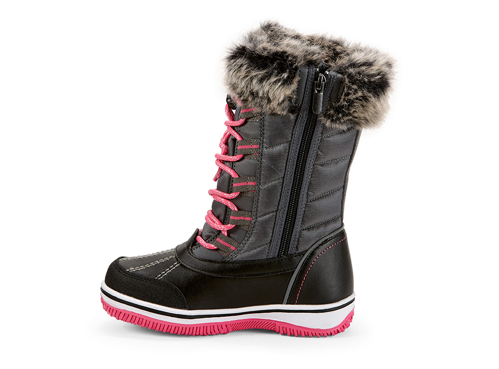 Yellow Shoes | Youth-Winter Boots-Girls-Laced | Subzero |