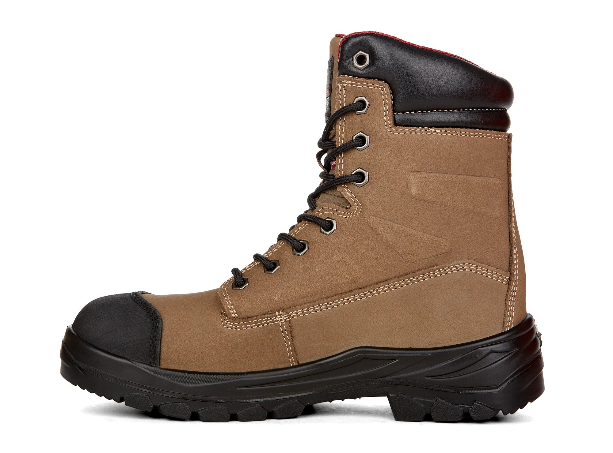 Yellow Shoes | Mens-Safety Boots-High-High | Kodiak Rebel Leather |