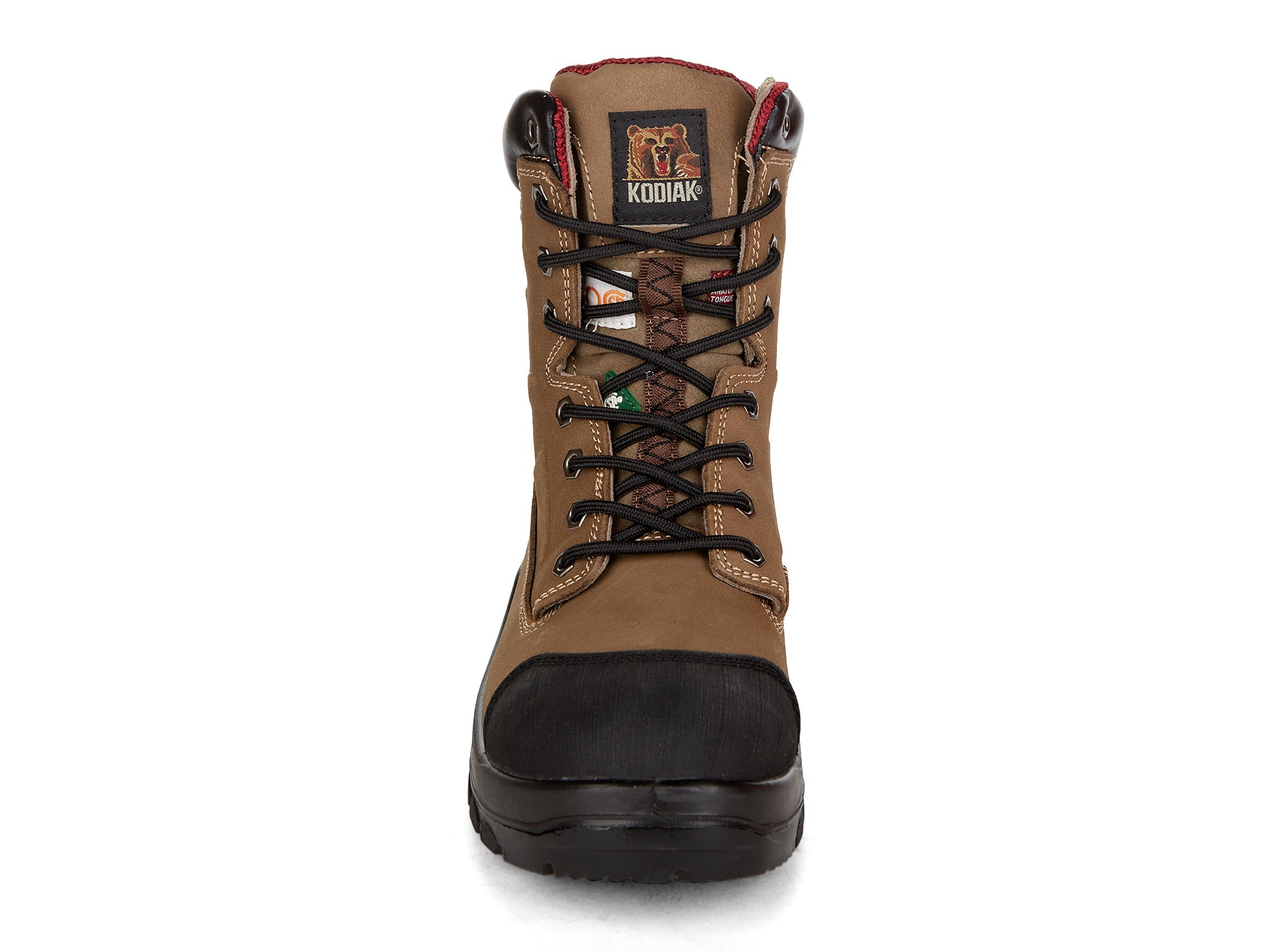 Yellow Shoes | Mens-Safety Boots-High-High | Kodiak Rebel Leather |