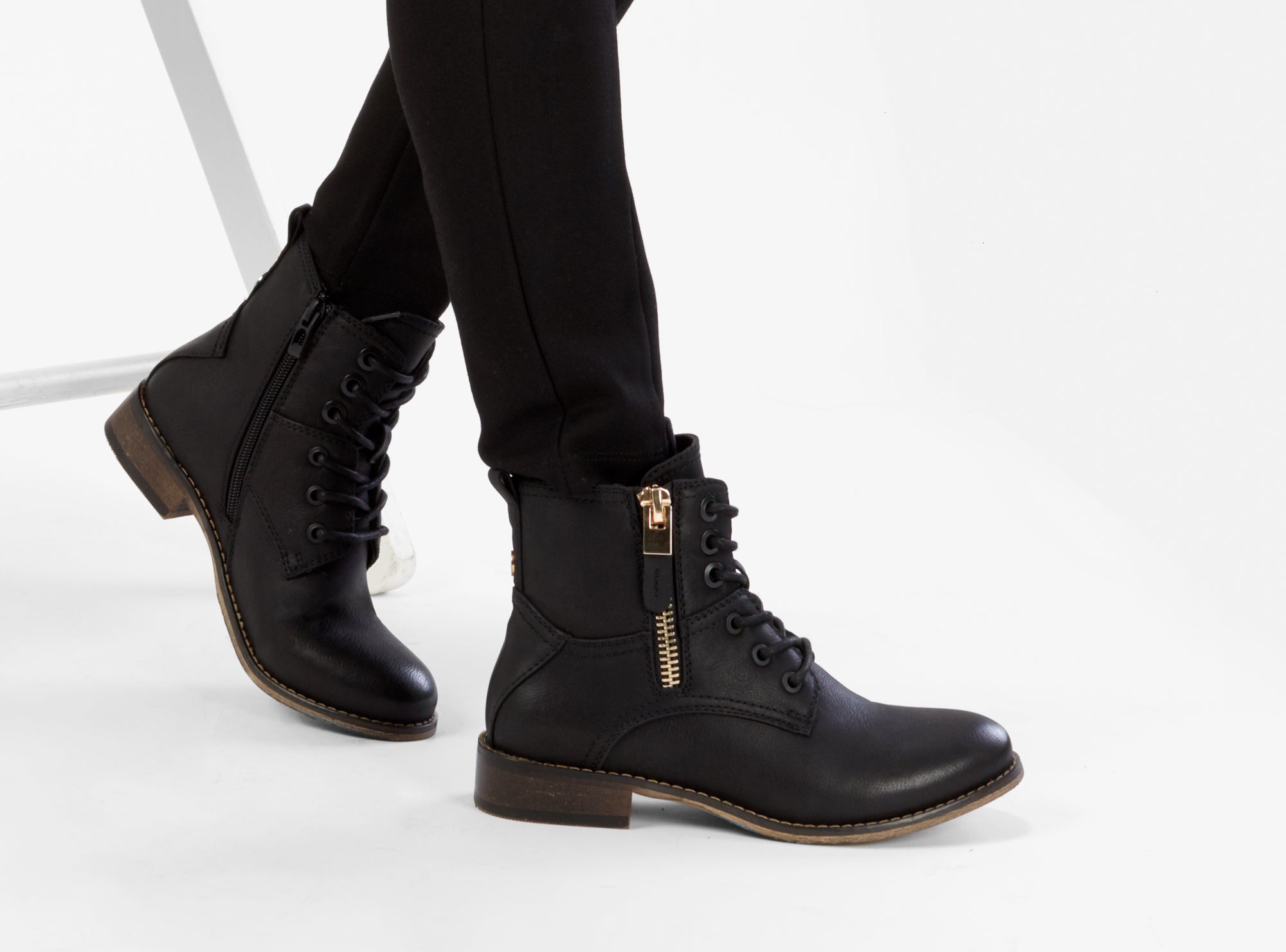 Yellow Shoes | Womens-Light Boots-Casual-Low Shaft & Low Heel | Pieces |