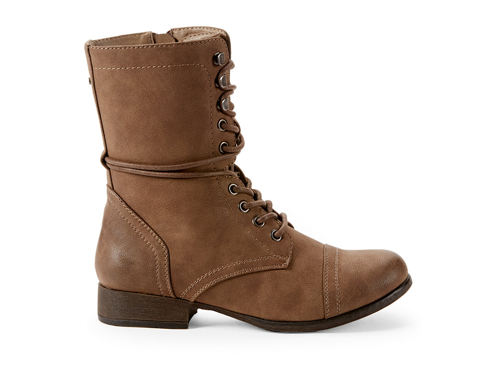 Yellow Shoes | Womens-Light Boots-Casual-Med Shaft & Low Heel | Stager |