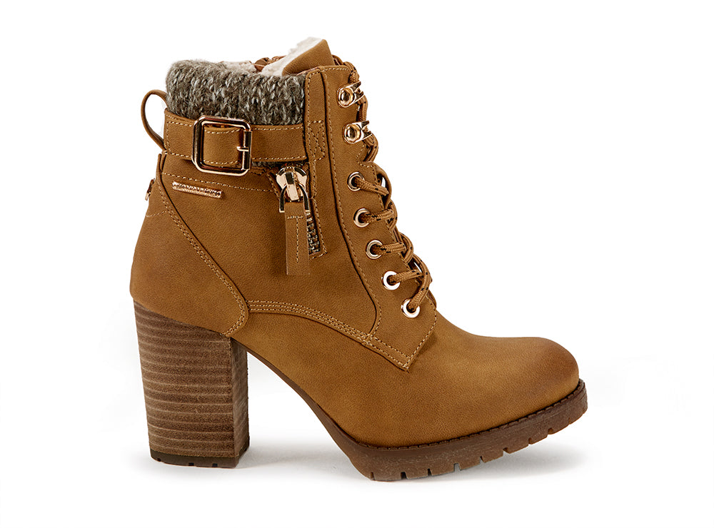 Yellow Shoes | Womens-Winter Boots-Casual-Low Shaft & Med Heel | Wildland |