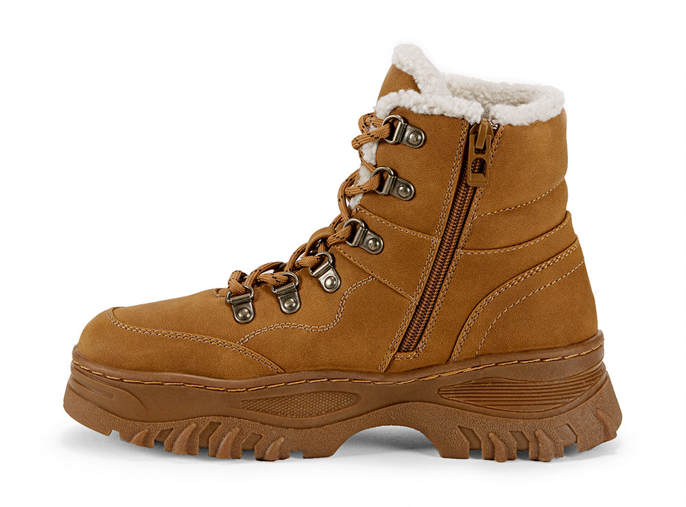 Yellow Shoes | Womens-Winter Boots-Casual-Med Shaft & Low Platform | Escalade |