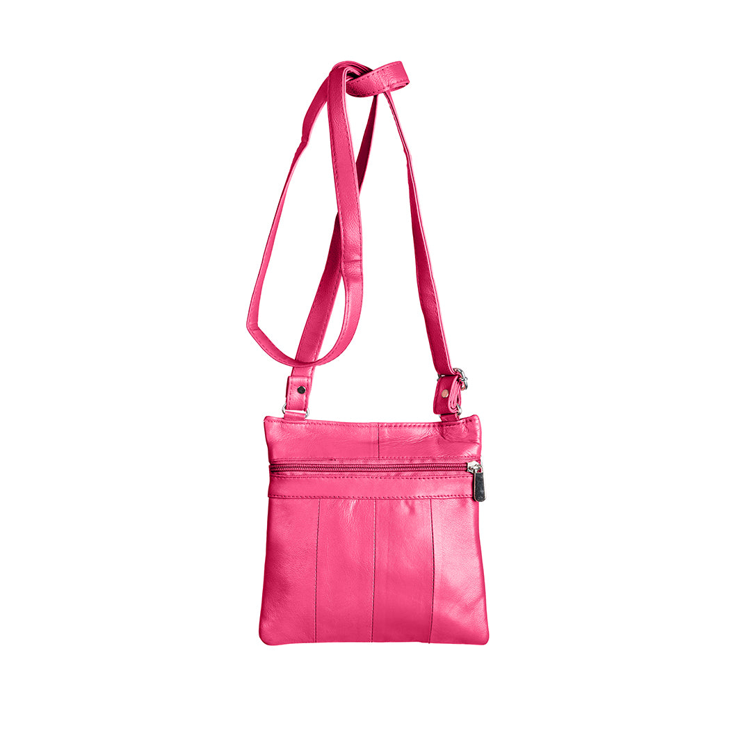 115568-68-CHAMPSSacabandouliereencuir-02-115568-68-CHAMPS | Leather crossbody bag-Women's Handbags | Accessories-Champs-Yellow Shoes