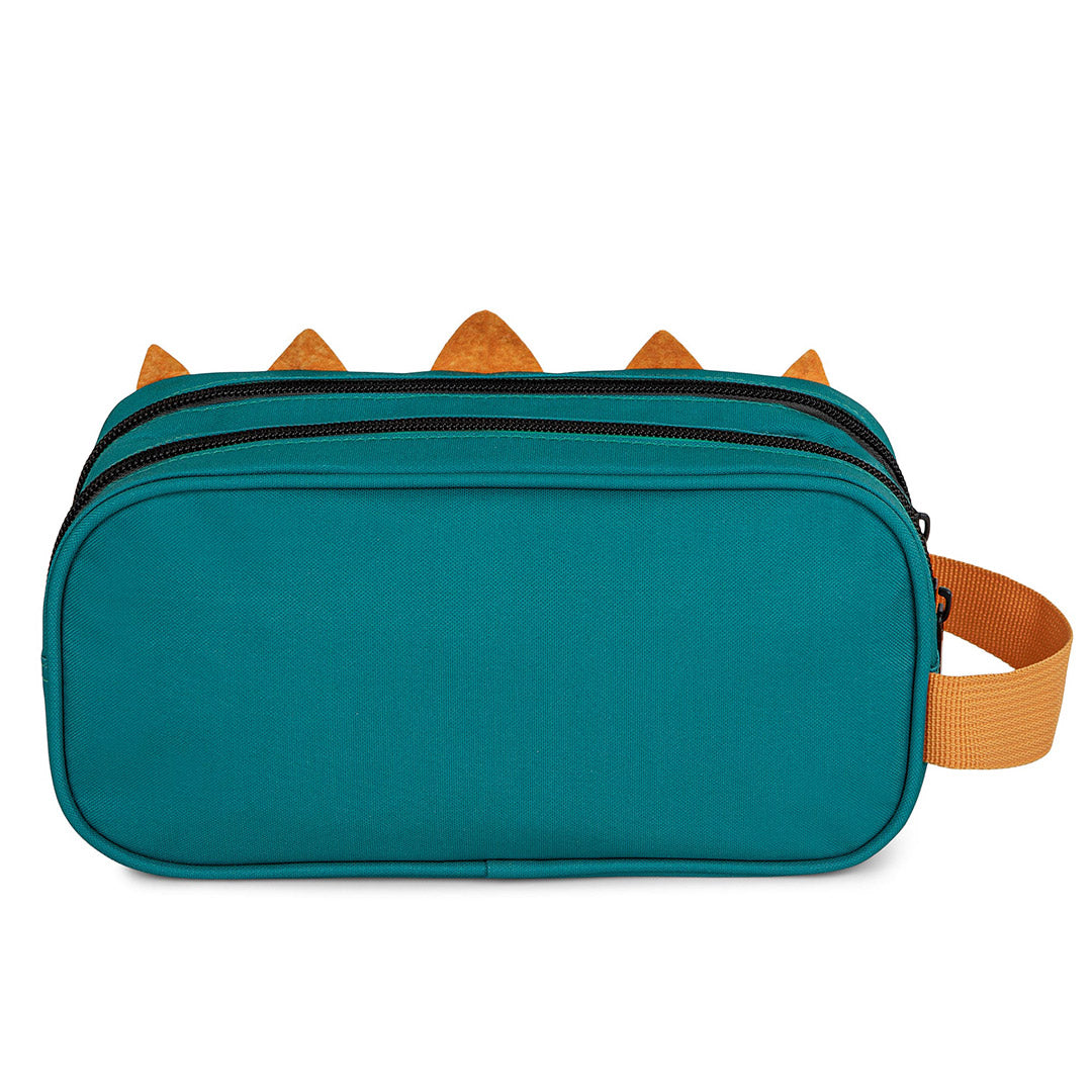 Yellow Shoes | Kids Pencil Cases | Accessories | BONDSTREET DINOREX 2 COMPARTMENTS PENCIL CASE | 117002-60-BONDSTREET_DINOREX_ETUI_A_CRAYONS_2_COMPARTIMENTS-02-BONDSTREET DINOREX 2 COMPARTMENTS PENCIL CASE-Kids Pencil Cases | Accessories-Bondstreet-Yellow Shoes