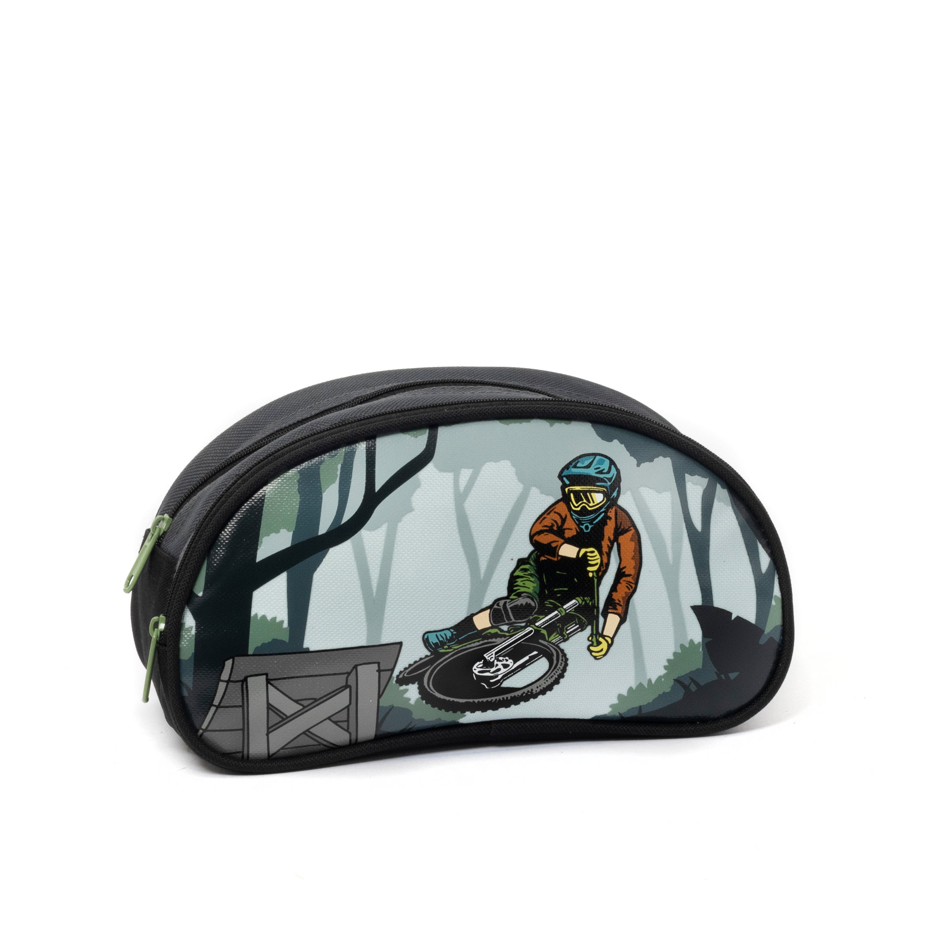 Yellow Shoes | Accessories-Boys-School Items-Pencil Case | LOUIS GARNEAU | MOUNTAIN BIKE 2 COMPARTMENTS PENCIL CASE |