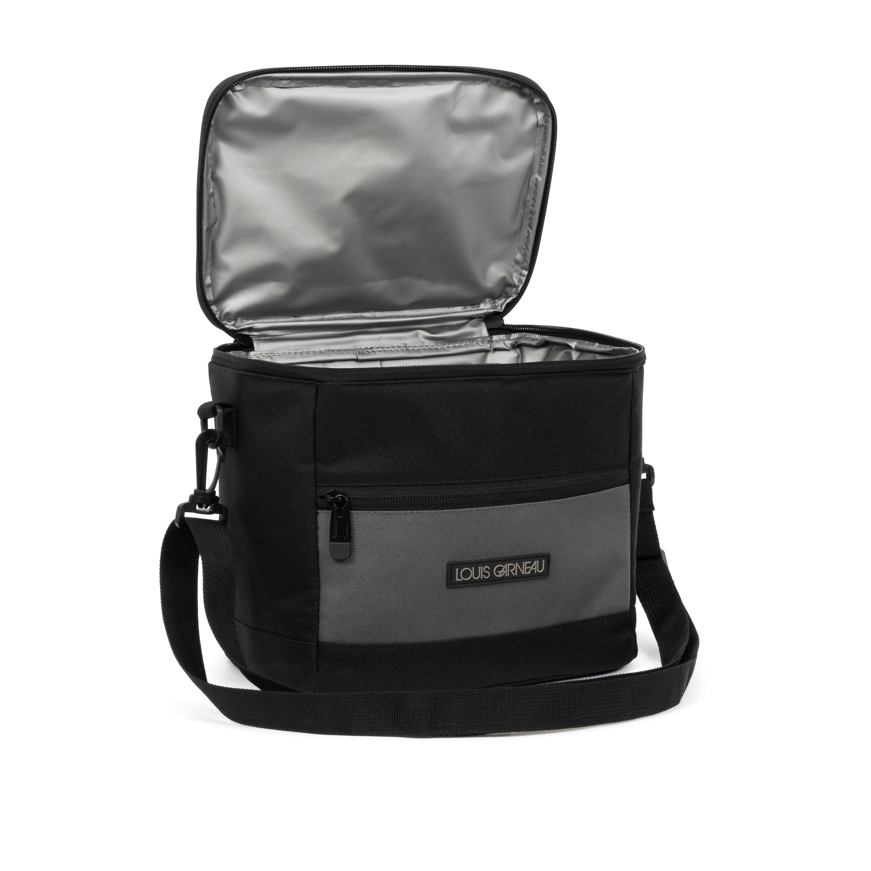 Yellow Shoes | Accessories-Boys-School Items-Lunch Bag | LOUIS GARNEAU | BLACK AND GREY LUNCH BAG |