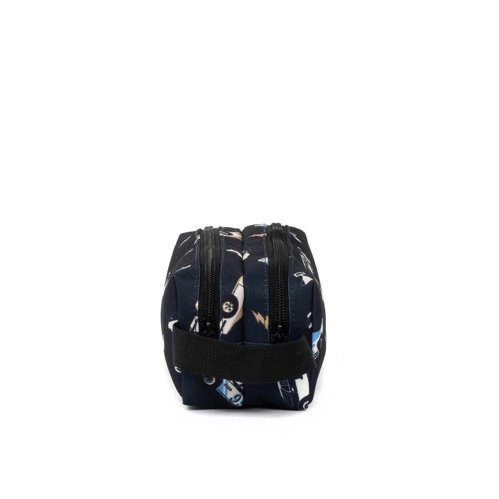 Yellow Shoes | Kids Pencil Cases | Accessories | EXECO | CARS 2 COMPARTMENTS PENCIL CASE | 119680-40-EXECOAUTOSETUIACRAYONS2COMPARTIMENTS-03-EXECO | CARS 2 COMPARTMENTS PENCIL CASE-Kids Pencil Cases | Accessories-Execo-Yellow Shoes