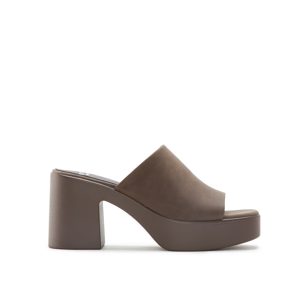 Yellow Shoes | Womens-Sandals-Dress-Med Heel/Mule | NADIA |