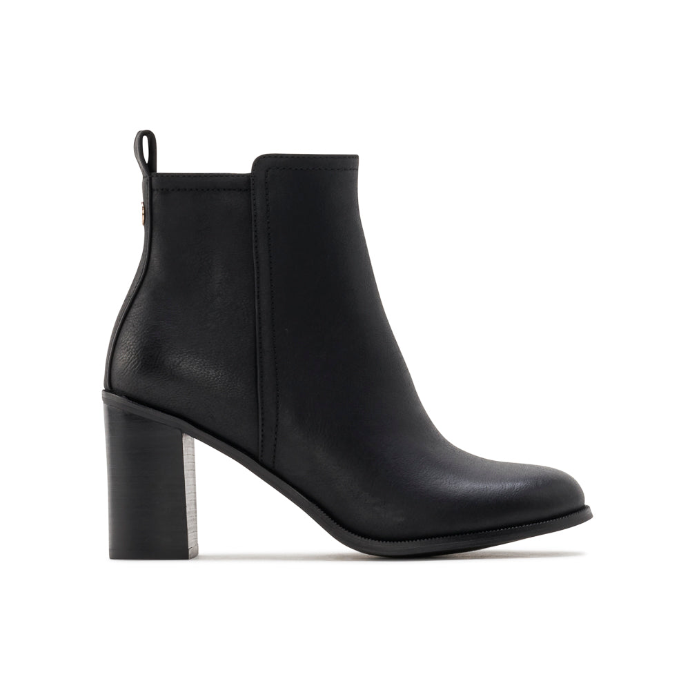 Yellow Shoes | Womens-Light Boots-Dress-Low Shaft & Med Heel | AMBITION |