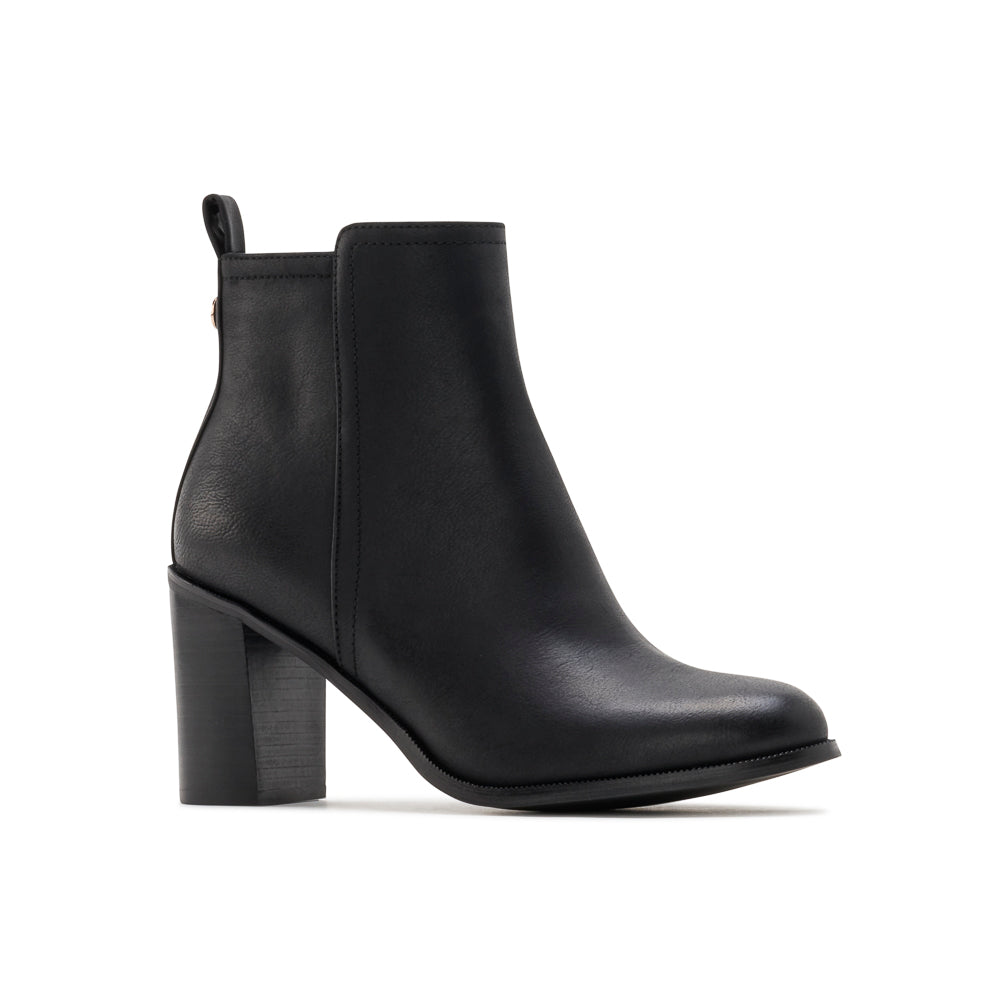 Yellow Shoes | Womens-Light Boots-Dress-Low Shaft & Med Heel | AMBITION |