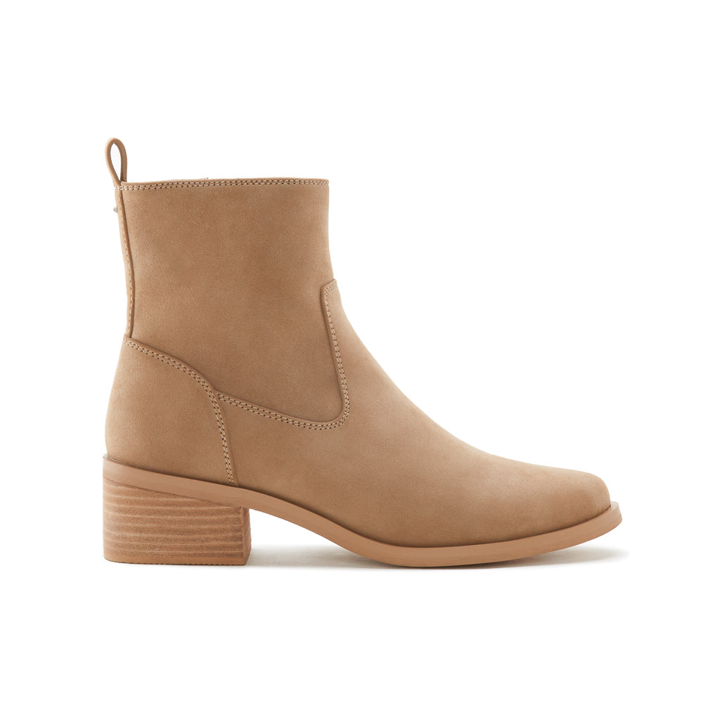 Yellow Shoes | Womens-Light Boots-Casual-Low Shaft & Med Heel | PERKINS |