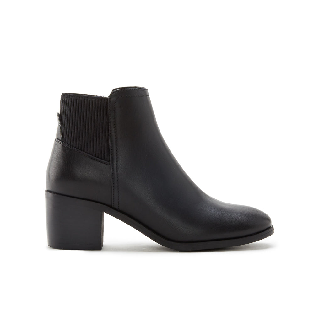 Yellow Shoes | Womens-Light Boots-Dress-Low Shaft & Med Heel | BRIDGETTE |