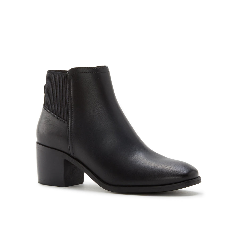 Yellow Shoes | Womens-Light Boots-Dress-Low Shaft & Med Heel | BRIDGETTE |